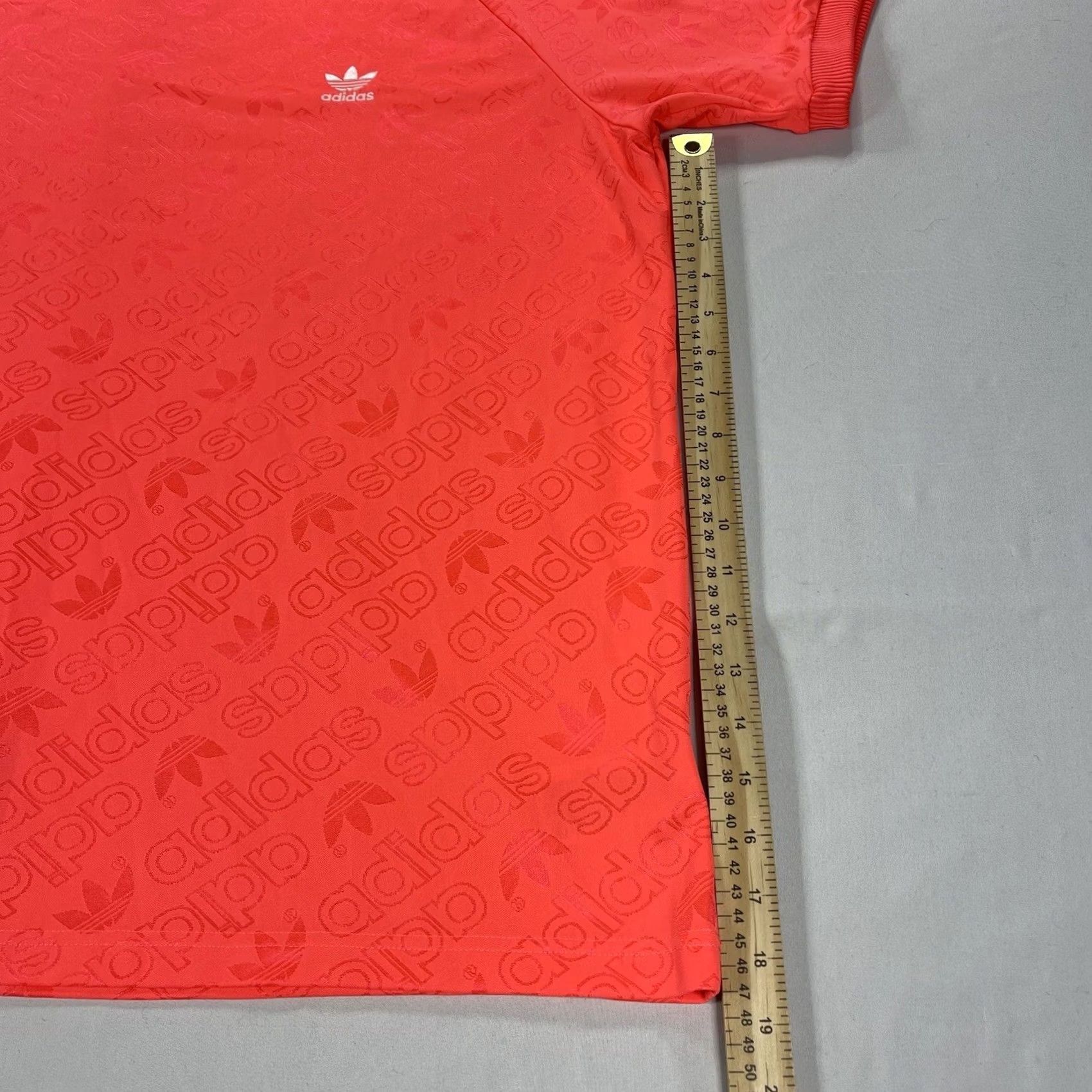 Adidas Adidas Originals Mono Jersey T-Shirt 3-Stripes AOP ED7039 Flash Red XL Men’s Shirt Size US XL / EU 56 / 4 - 6 Thumbnail