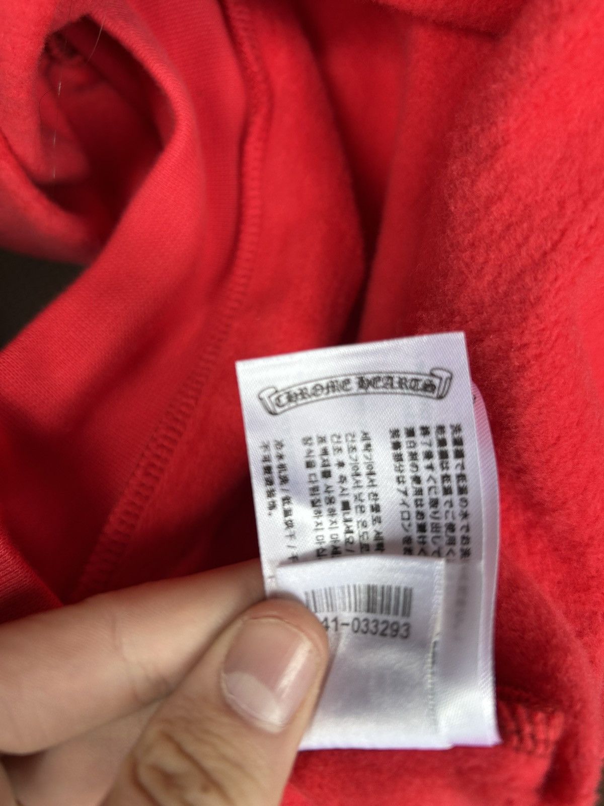 Chrome Hearts Chrome Hearts Red Hoodie Size US M / EU 48-50 / 2 - 6 Thumbnail