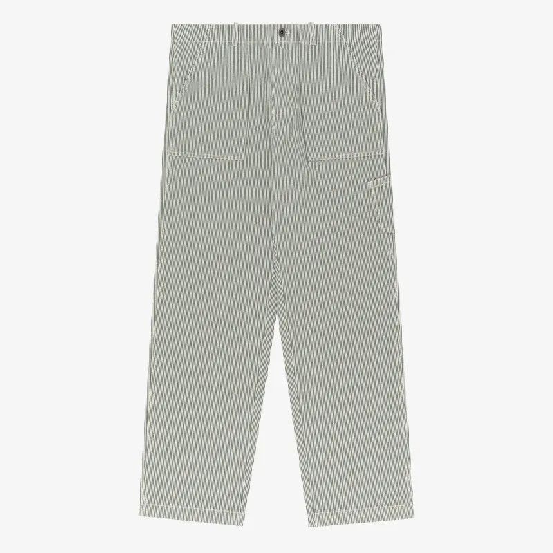 Aime Leon Dore o1mle0126 Hickory Stripe WorkWear Pant in Green Size US 36 / EU 52 - 1 Thumbnail
