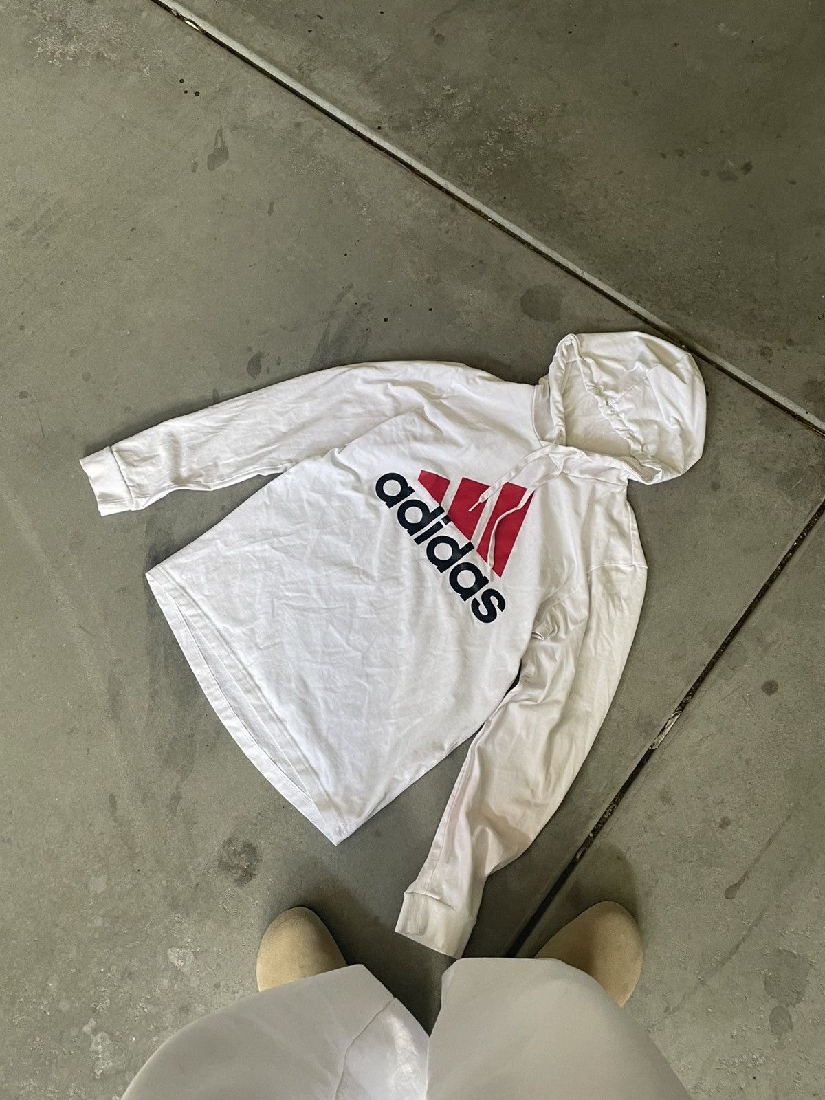 Adidas Adidas hoodie with red logo Size US M / EU 48-50 / 2 - 1 Thumbnail