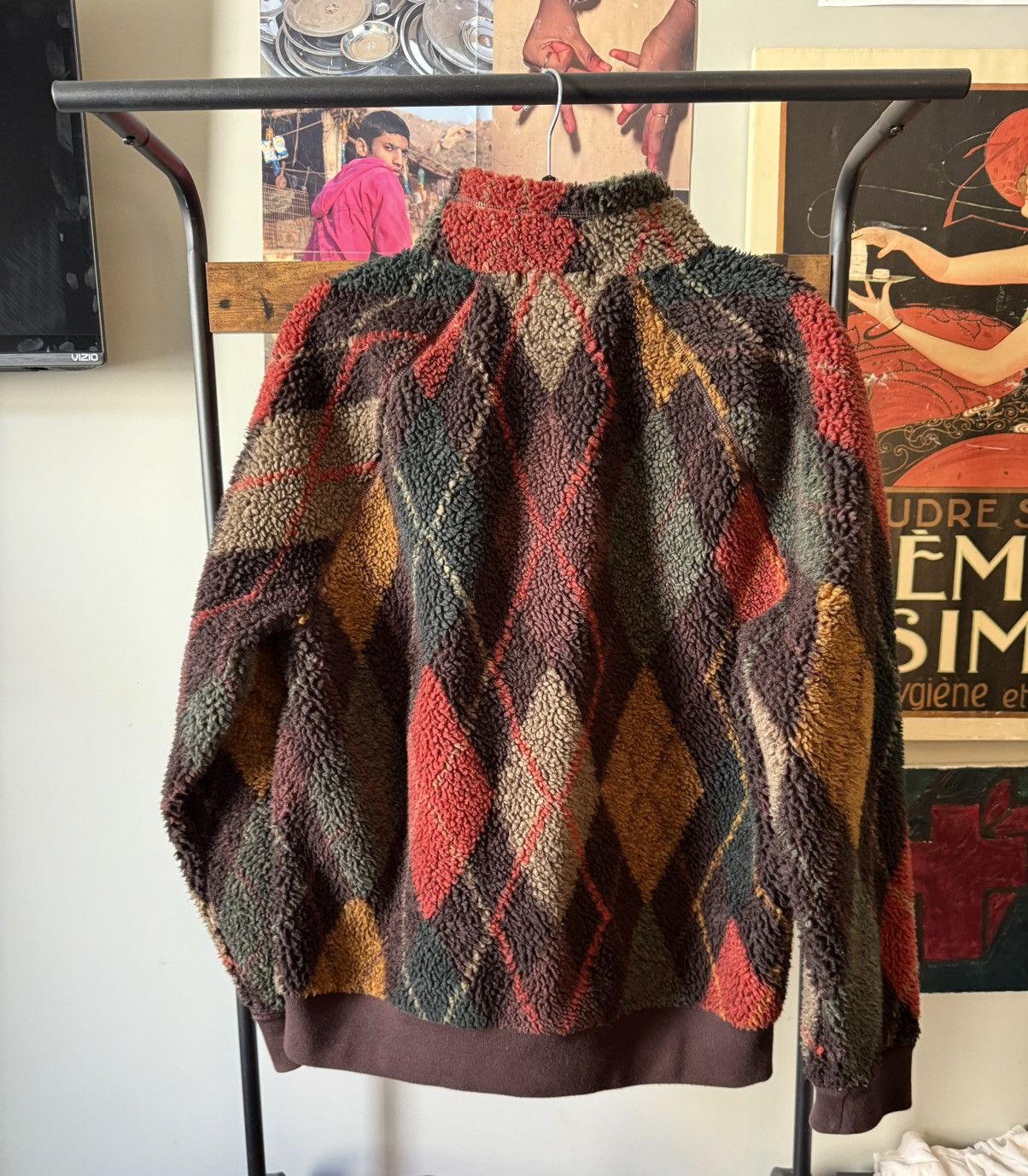 J.Crew Fleece Sherpa Jacket Size US L / EU 52-54 / 3 - 2 Thumbnail