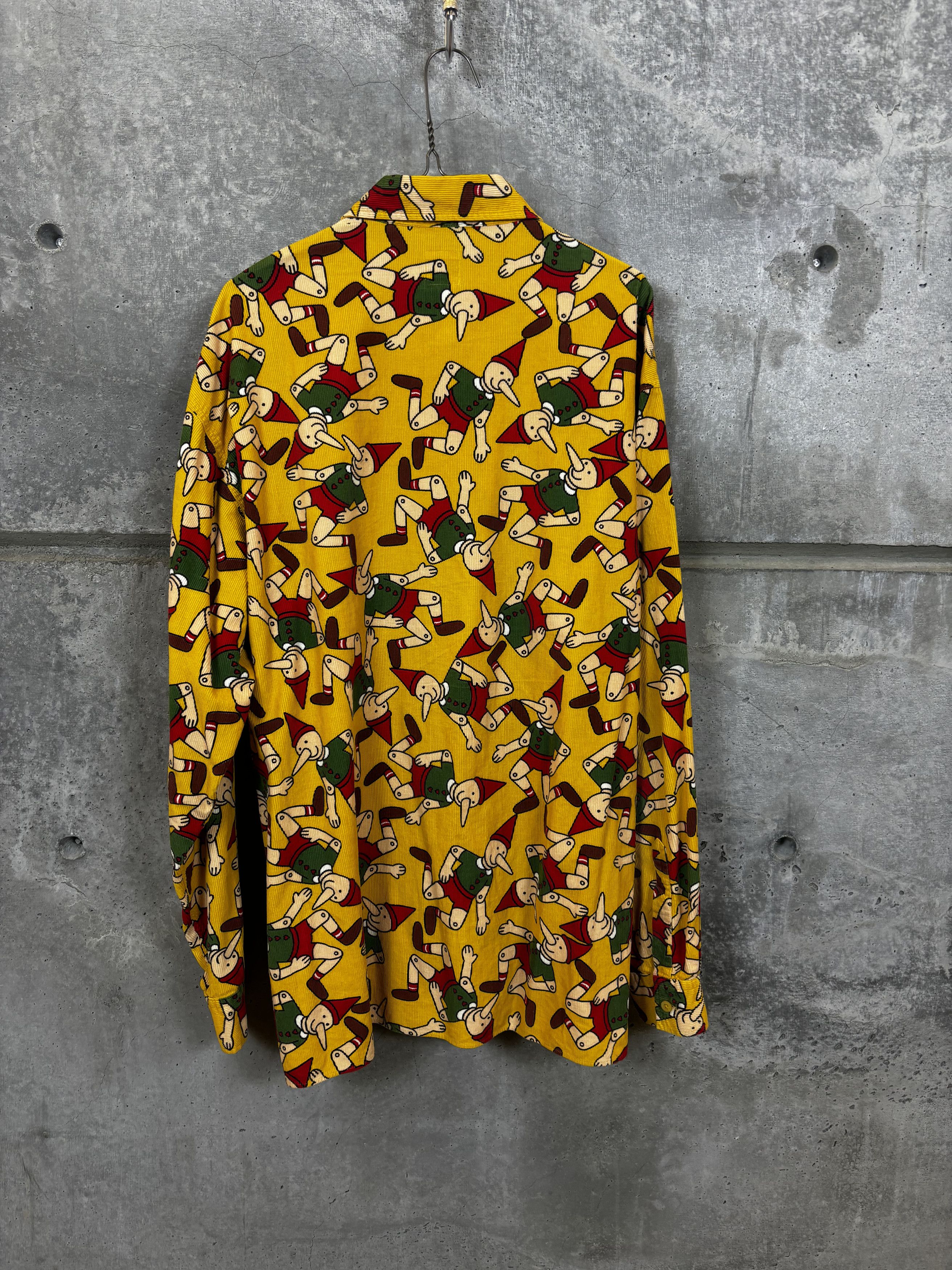 Moschino MOSCHINO VINTAGE PINOCCHIO CORDUROY SHIRT Size US XXL / EU 58 / 5 - 2 Thumbnail