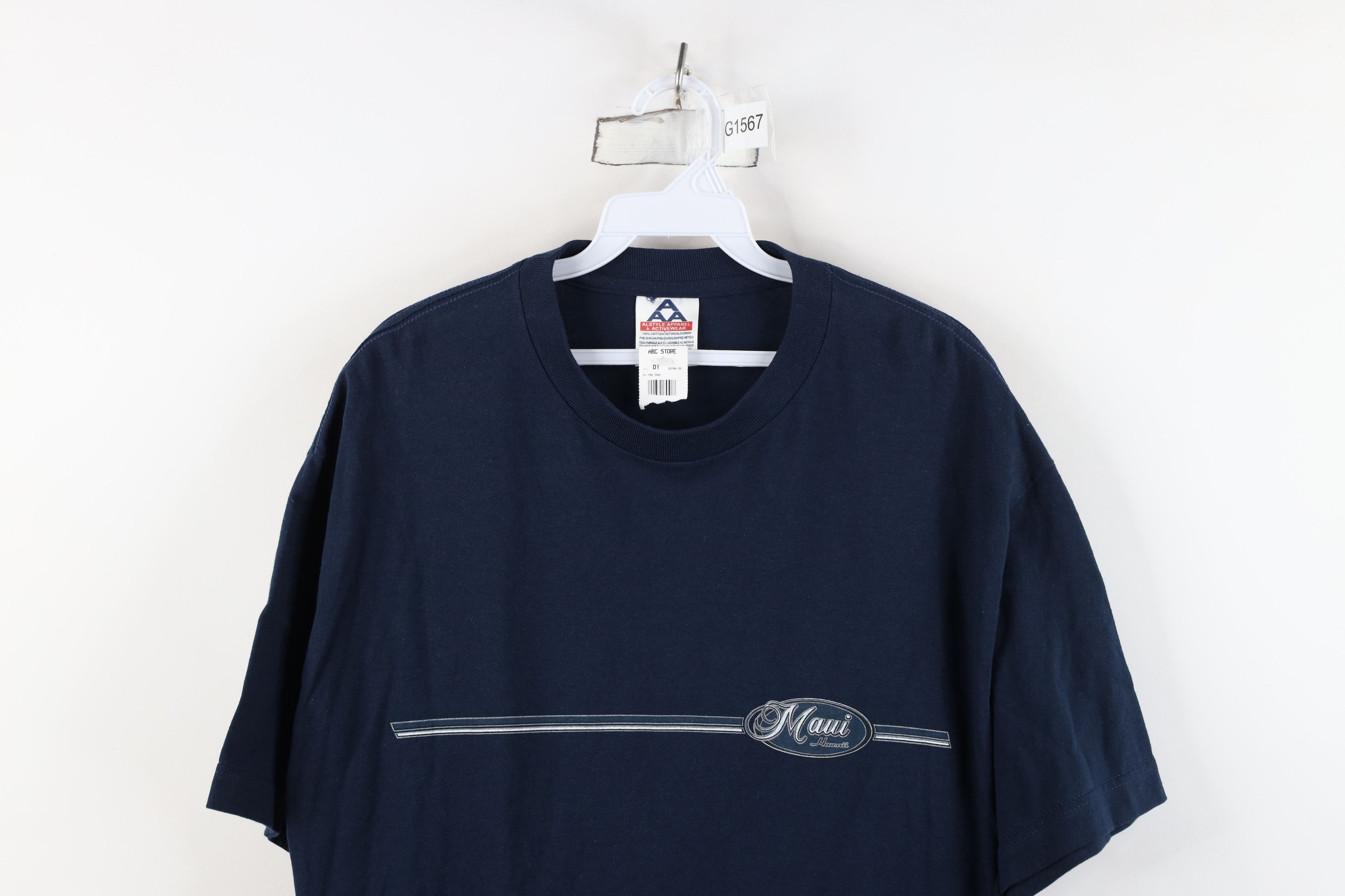 Vintage Deadstock Vintage Y2K Streetwear Maui Hawaii Surf T-Shirt Size US L / EU 52-54 / 3 - 2 Thumbnail