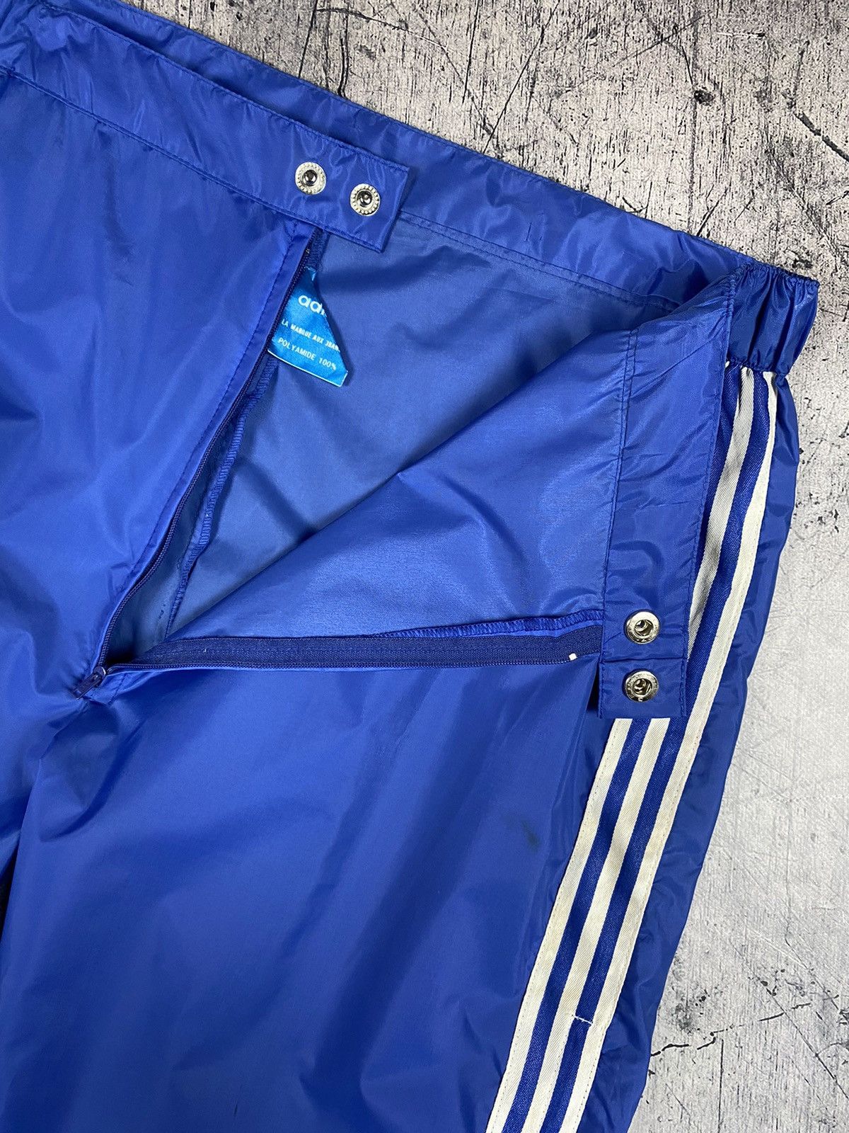 Adidas Adidas Ventex 80s vintage faded striped nylon track pants Size US 34 / EU 50 - 4 Thumbnail