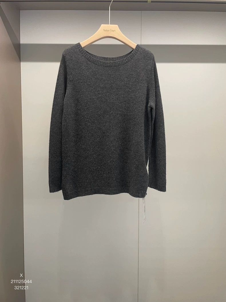 The Row TheRow Black Gray Cashmere Sweater Size US S / EU 44-46 / 1 - 1 Thumbnail