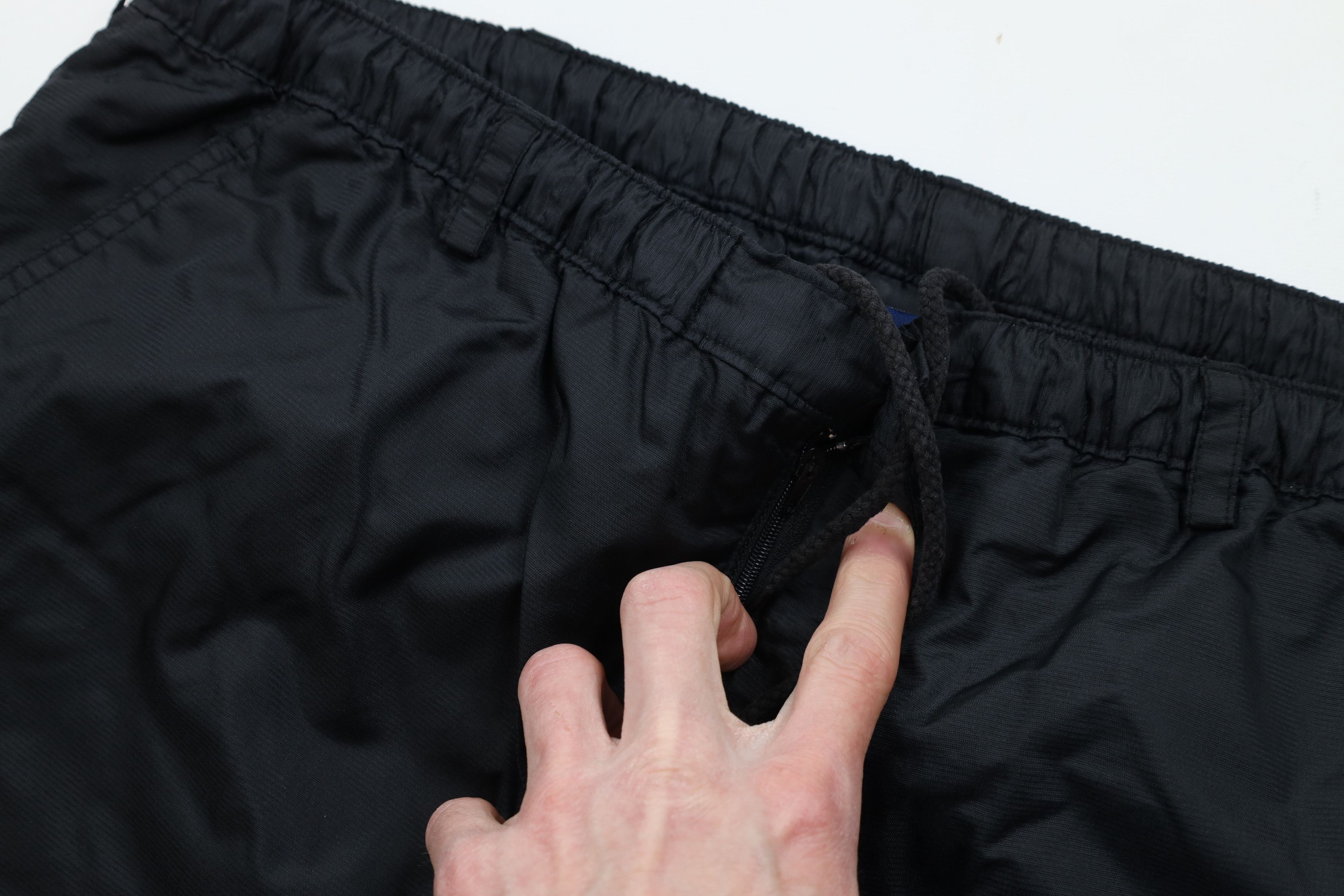 Vintage Vintage 90s Y2K Streetwear Cargo Joggers Pants Black Nylon Size US 34 / EU 50 - 6 Thumbnail