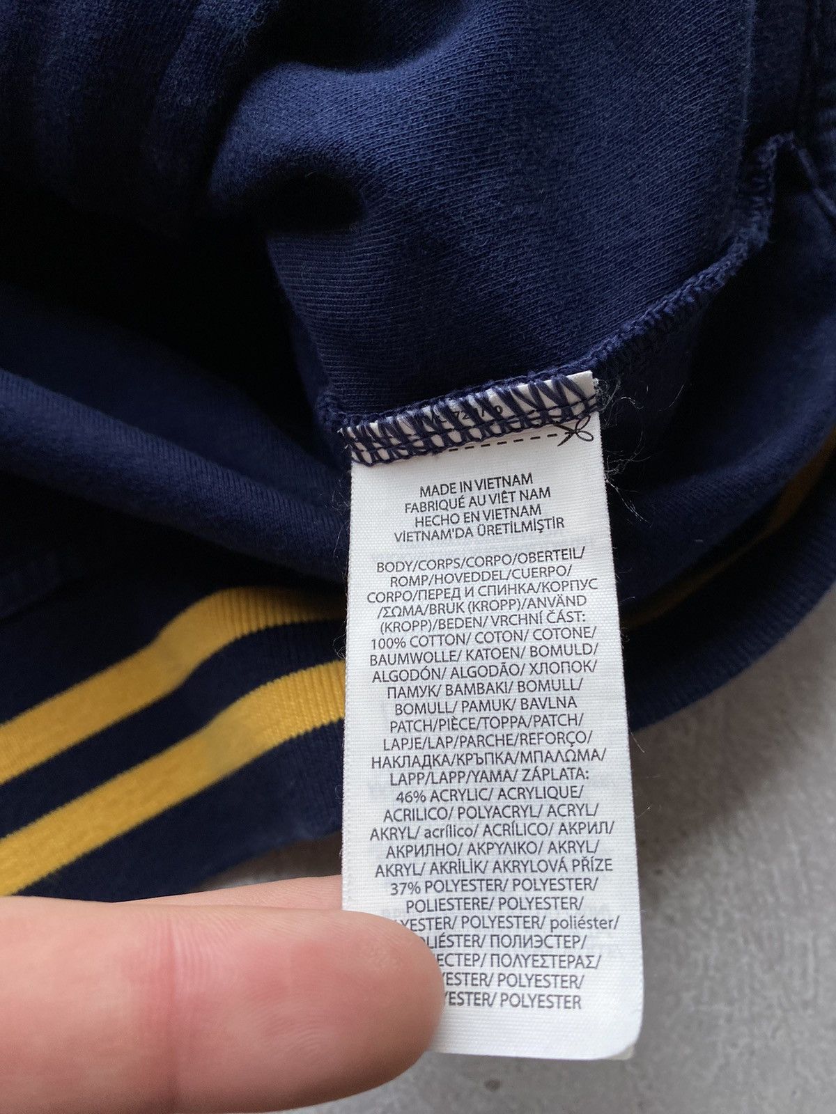 Polo Ralph Lauren × Ralph Lauren Rare Polo Ralph Lauren P-Wing Varsity Fleece Track Jacket Size US M / EU 48-50 / 2 - 8 Thumbnail