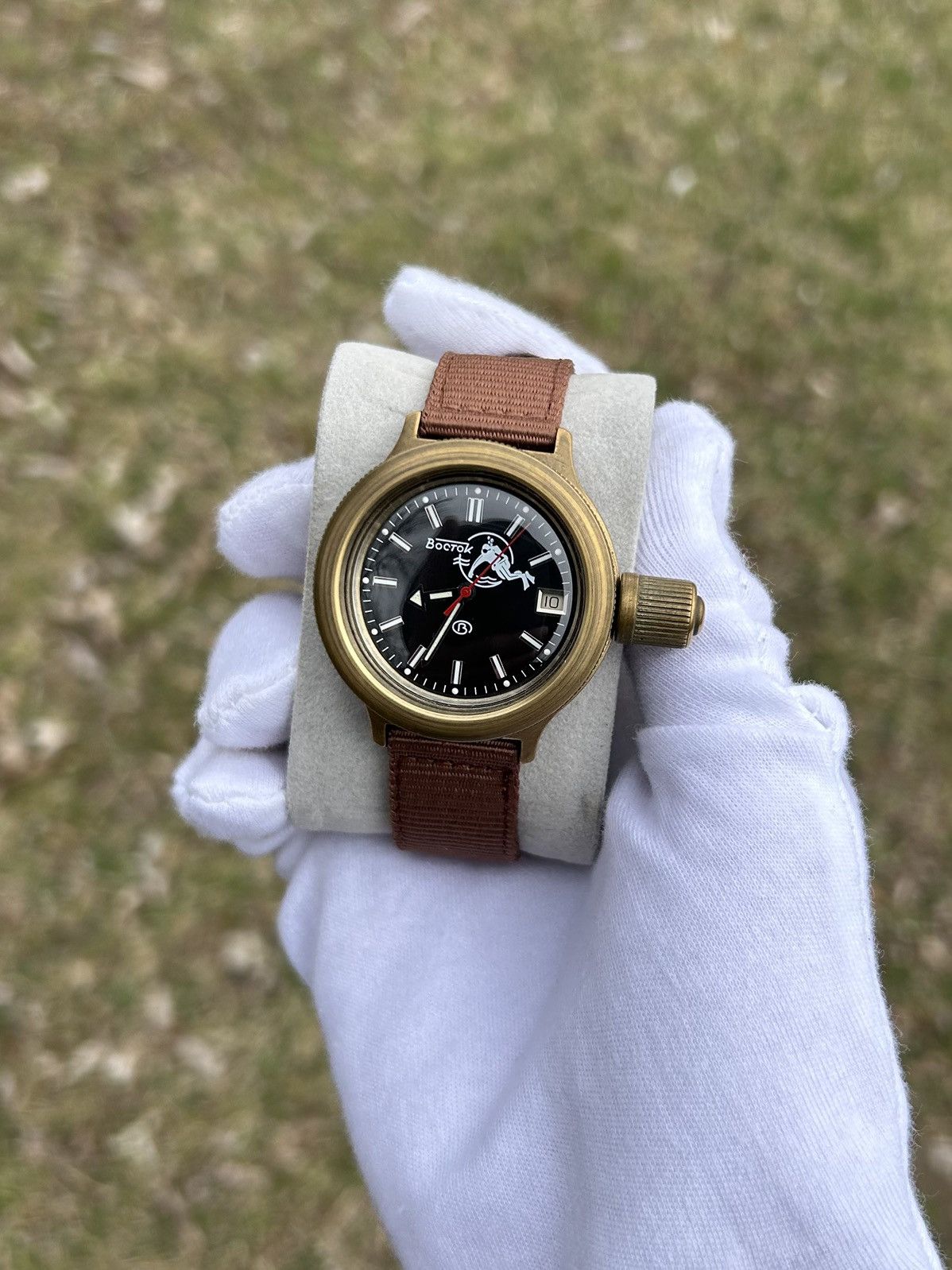 Vintage Vintage Watch Vostok Amphibia Custom Model Soviet USSR 1980s Size ONE SIZE - 2 Thumbnail