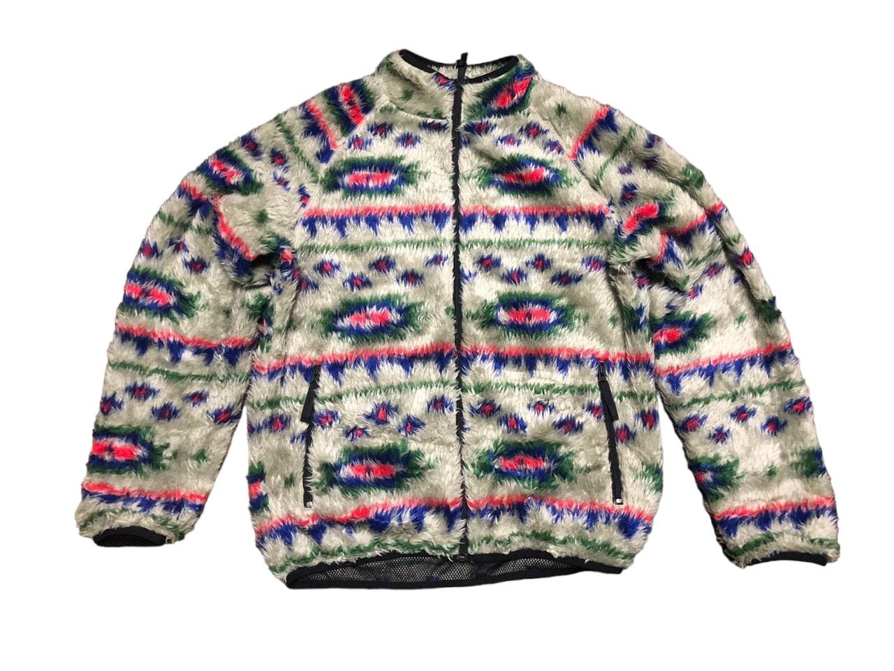 Japanese Brand Manastash Native Fleece Sherpa Zipper Jacket Size US M / EU 48-50 / 2 - 1 Thumbnail