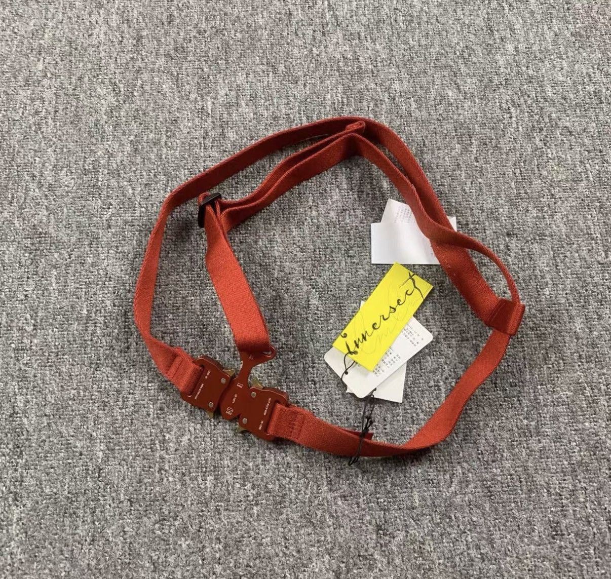 1017 ALYX 9SM ALYX Red Suspenders J41 Size ONE SIZE - 4 Thumbnail