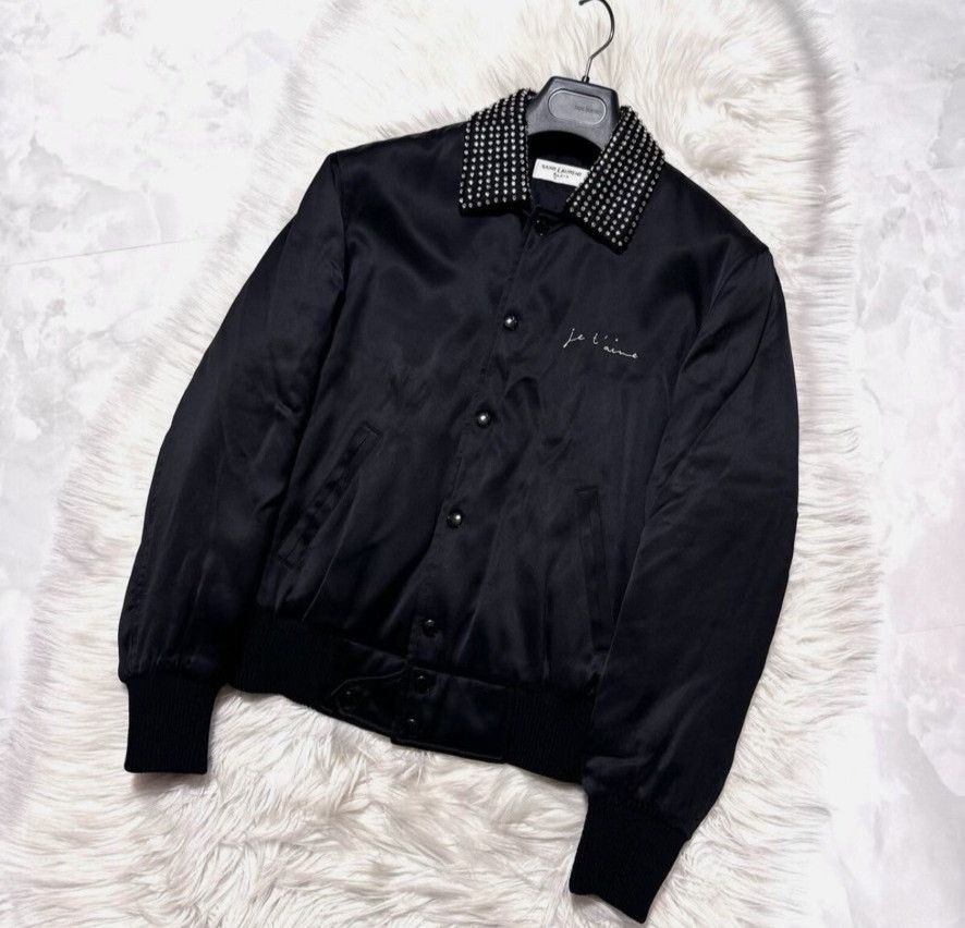 Saint Laurent Paris Saint Laurent Diamond Collar Je T'Aime Jacket Size US M / EU 48-50 / 2 - 1 Thumbnail