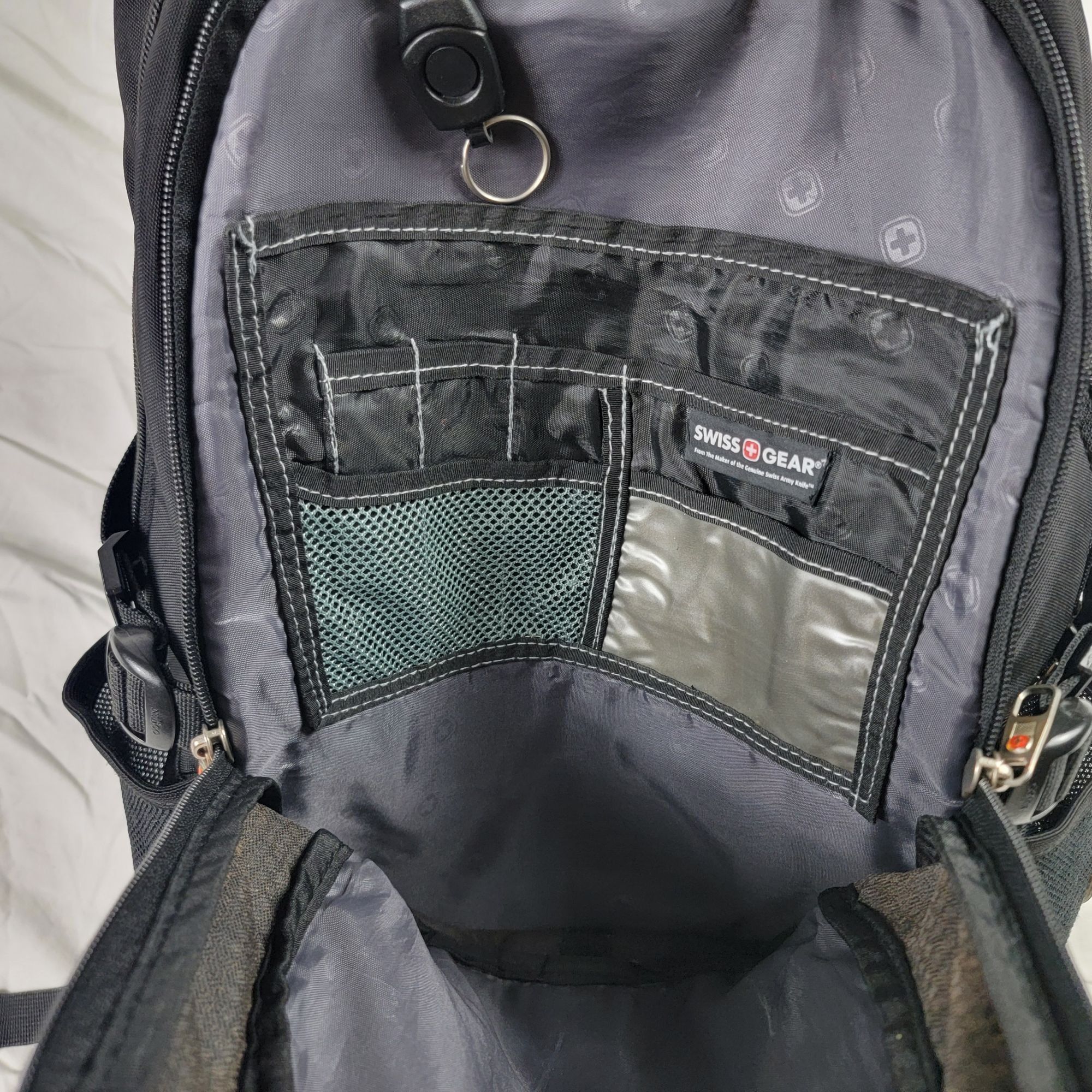 Swissgear SwissGear 3101 Laptop Backpack Black Gray Travel Bag Casual Size ONE SIZE - 8 Thumbnail