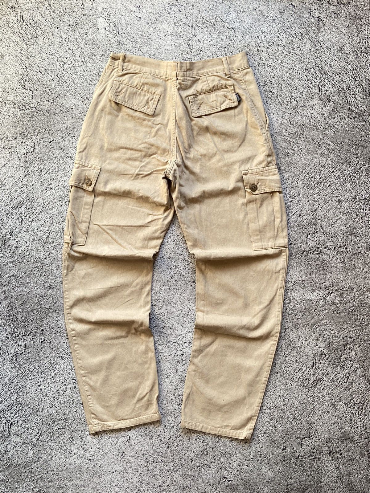 Versace Jeans Couture × Vintage Vintage Versace Distressed Cargo Pants Size US 31 - 1 Thumbnail
