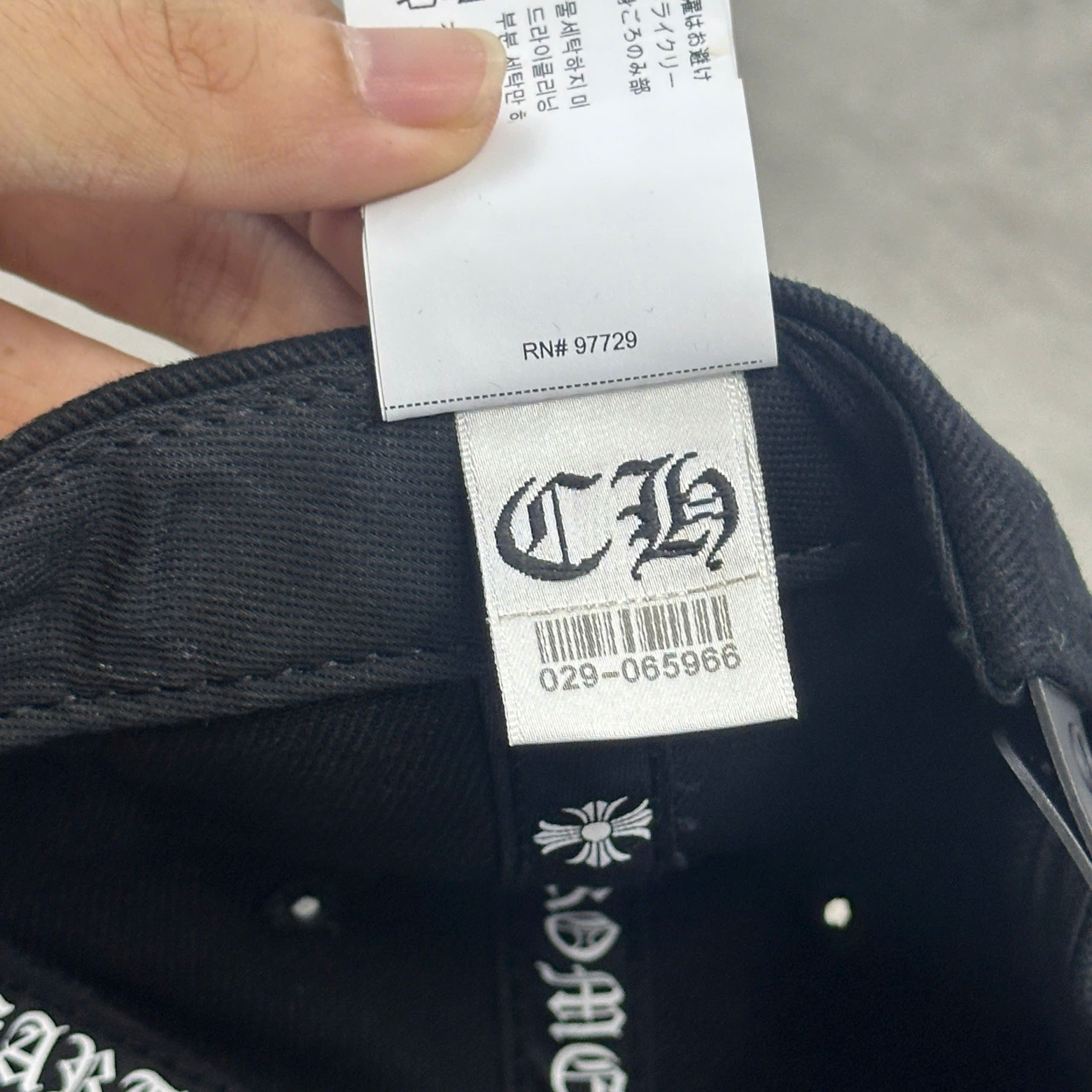 Chrome Hearts CHROME HEARTS Horseshoe Denim Hat BLACK Size ONE SIZE - 5 Thumbnail