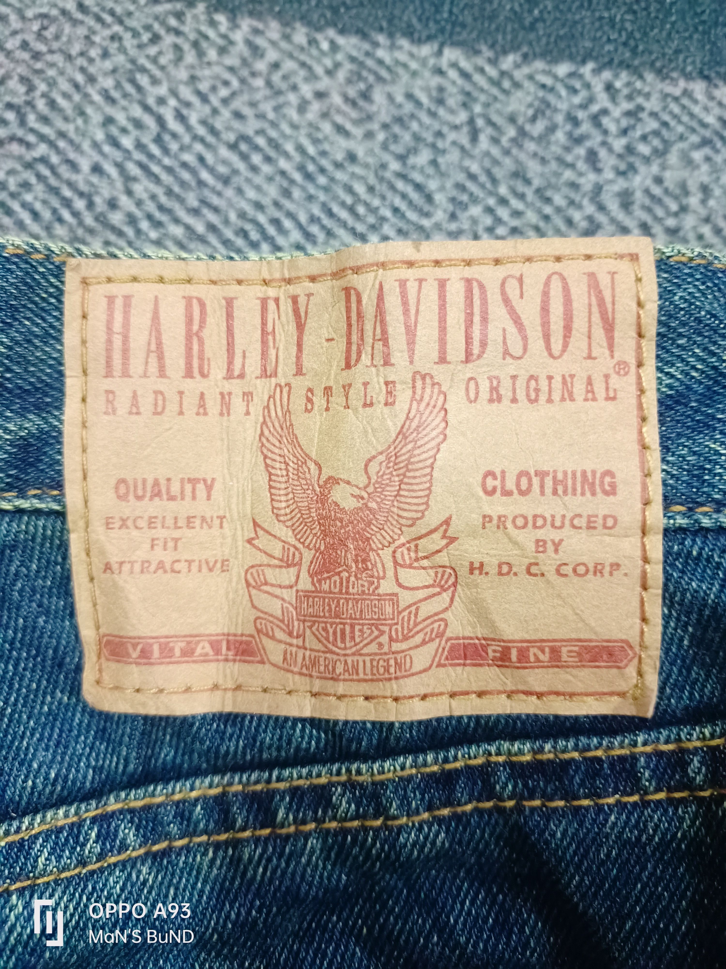 Harley Davidson Vintage HARLEY DAVIDSON Radiant STYLE ORIGINAL Size 28" / US 6 / IT 42 - 11 Thumbnail