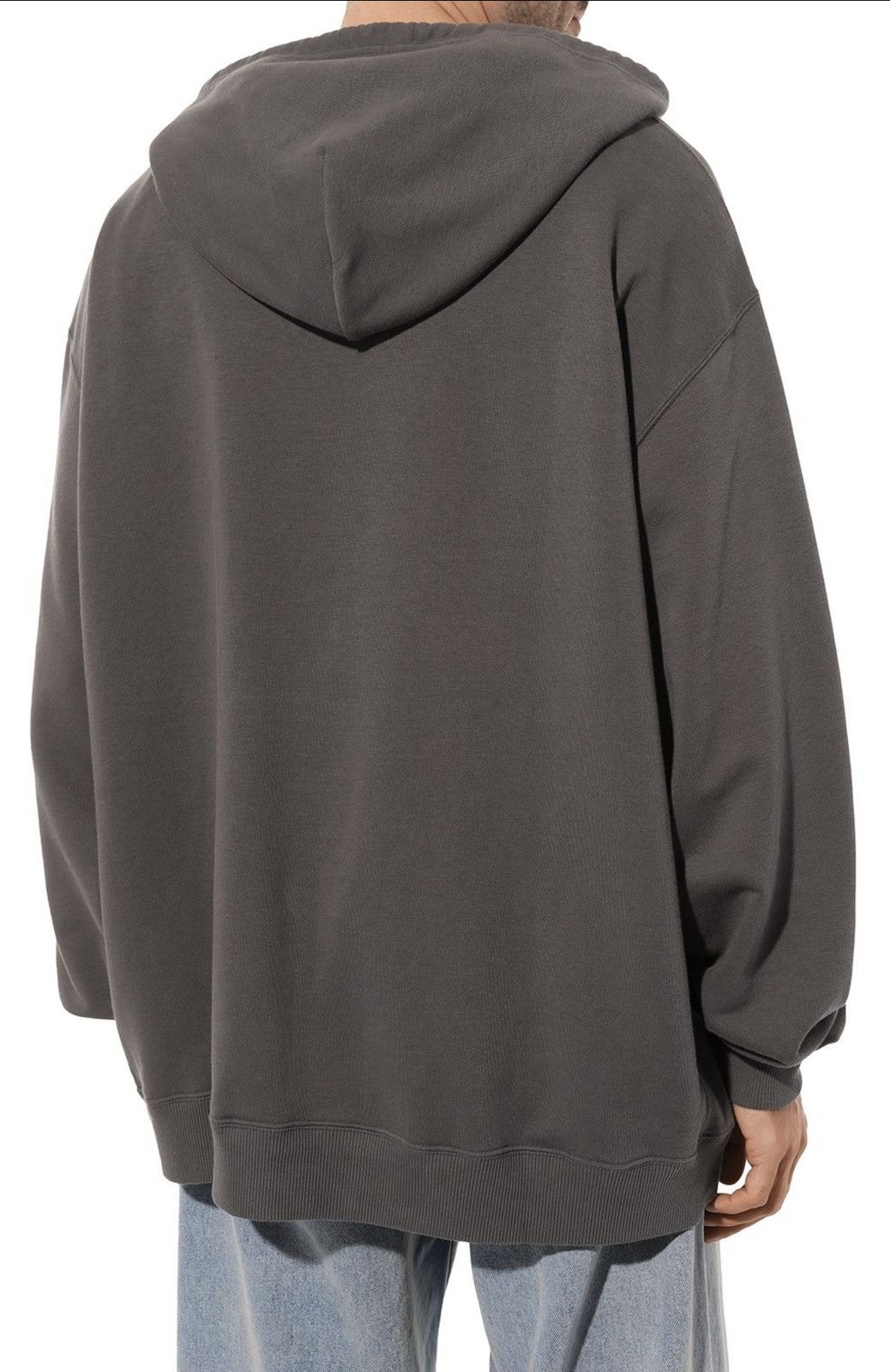 Maison Margiela !DS! SS23 Maison Margiela Logo Gray Oversized Hoodie Size US XL / EU 56 / 4 - 5 Thumbnail