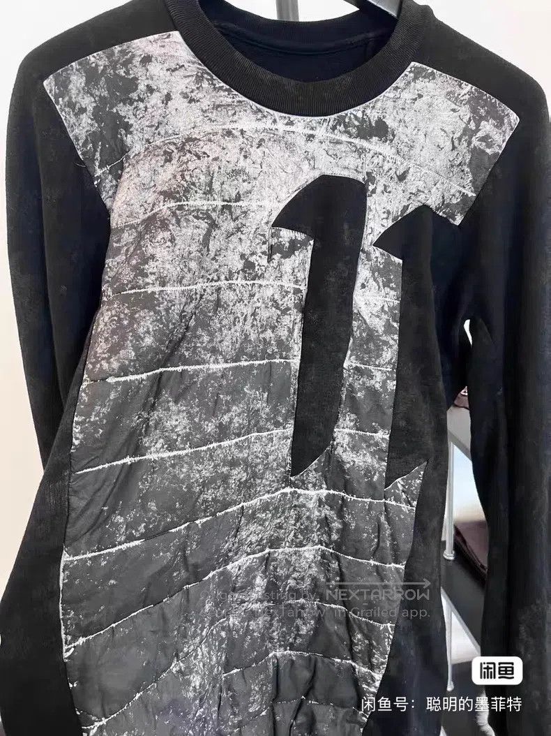 Boris Bidjan Saberi Boris Bidjan Saberi Patchwork Spray Dyeing Distressed Crew Size US L / EU 52-54 / 3 - 3 Thumbnail