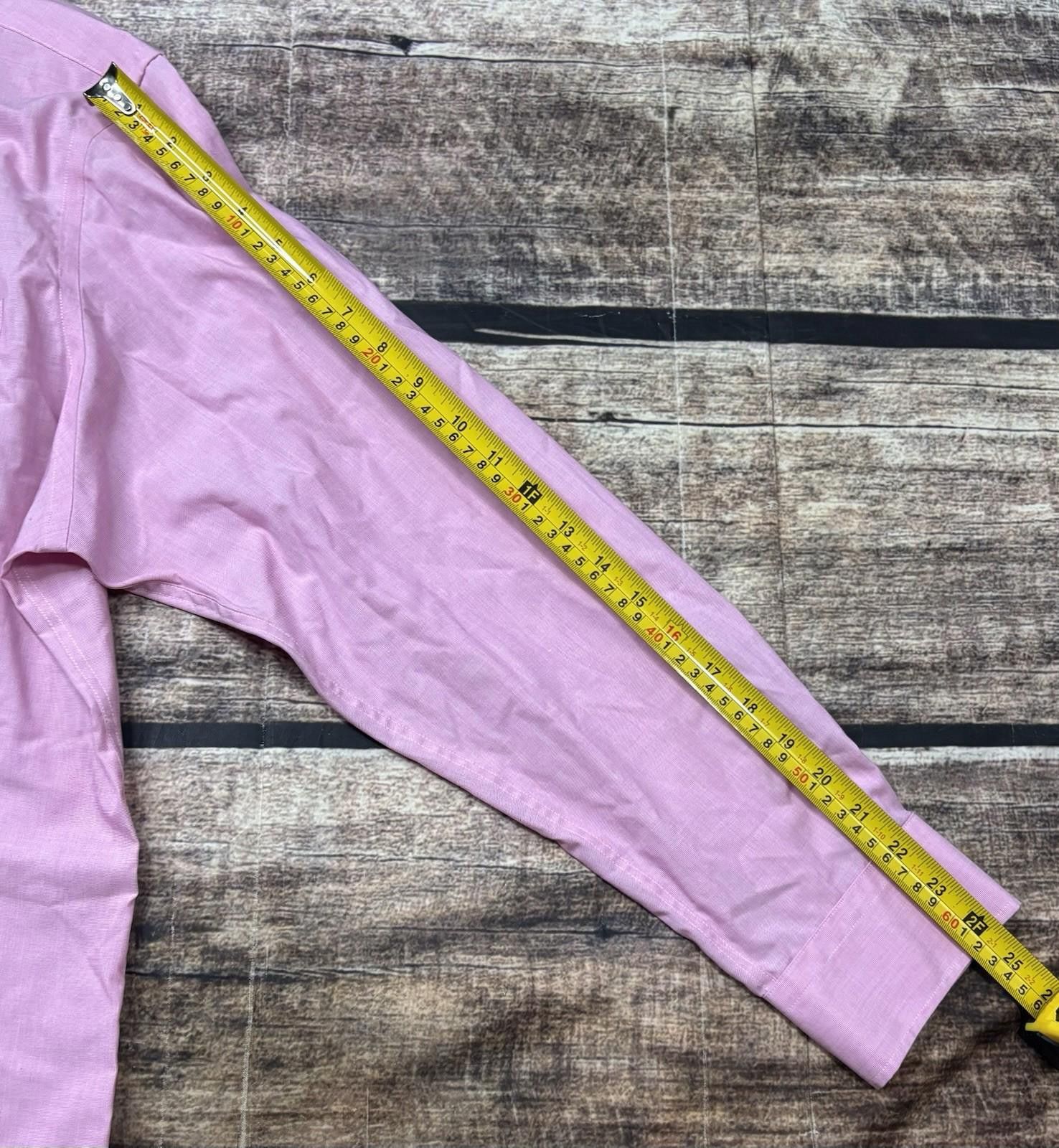 Lauren Ralph Lauren Lauren Ralph Lauren Dress Shirt Mens 17 34/35 Non Iron Size 48R - 11 Thumbnail