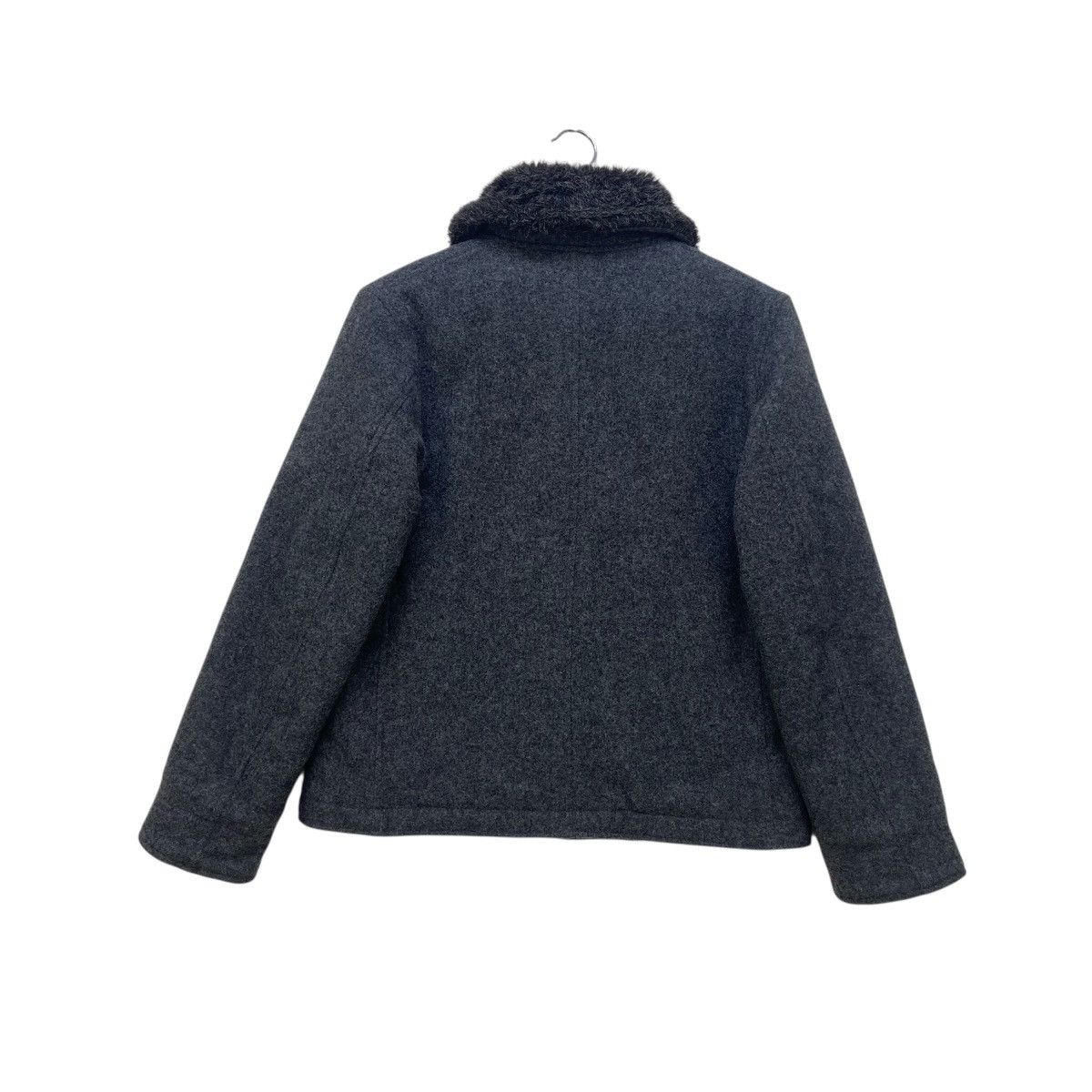 Blue Blue Japan Blue Blue Japan H.R. Market Acrylic Wool Jacket Size XS / US 0-2 / IT 36-38 - 3 Thumbnail