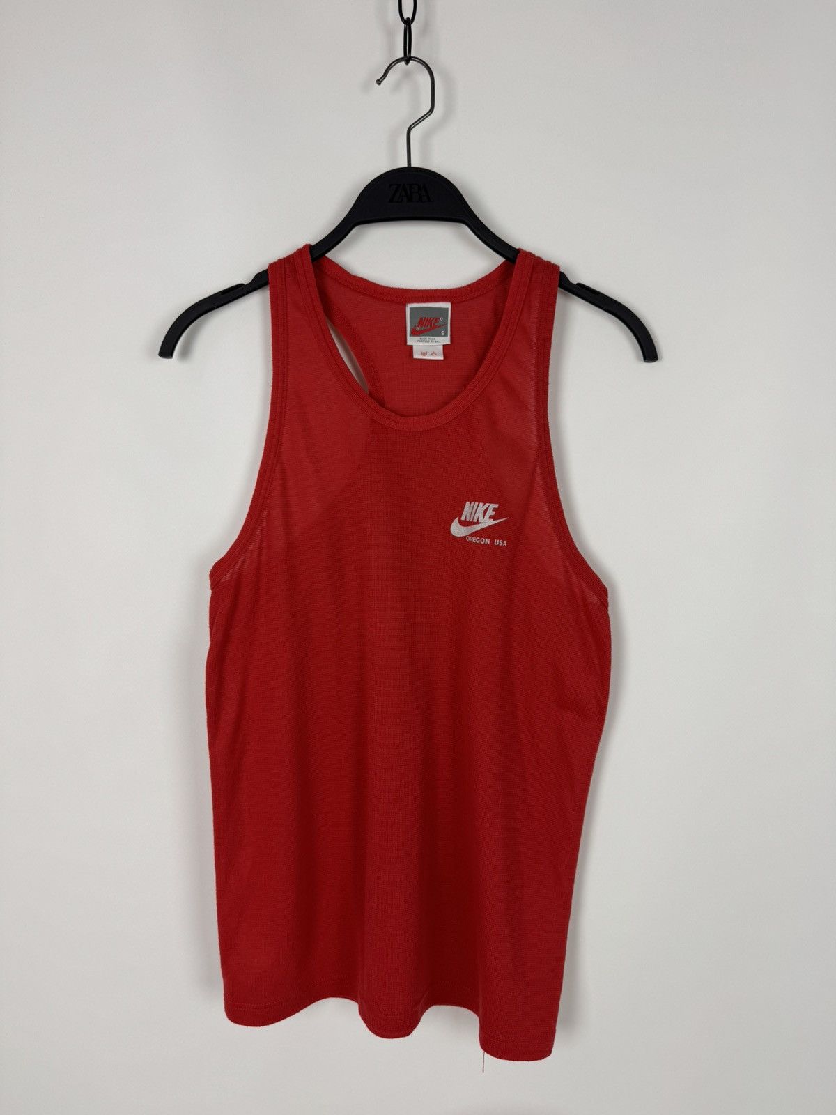 Nike × Vintage 1990’s Vintage Nike Oregon USA Sleeveless Size US S / EU 44-46 / 1 - 1 Thumbnail