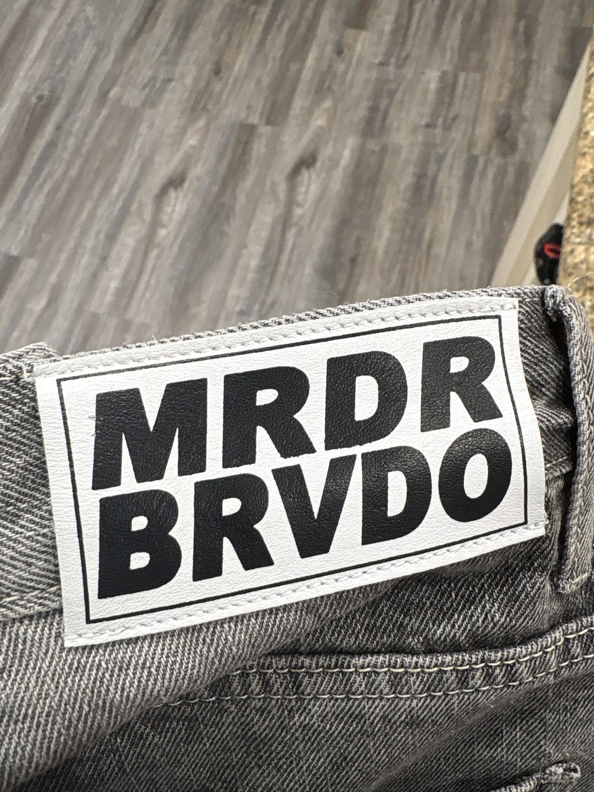 Who Decides War Who decides War scripture jeans gray size 34 Size US 34 / EU 50 - 8 Thumbnail