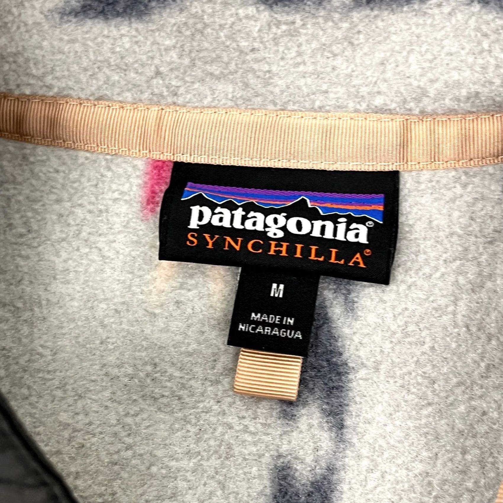 Patagonia Patagonia Synchilla Snap T Fleece Pullover Womens M Gray Wish Tails Big Hiking Shirt Pullover Mens Womens Boys Girls Size M / US 6-8 / IT 42-44 - 4 Thumbnail