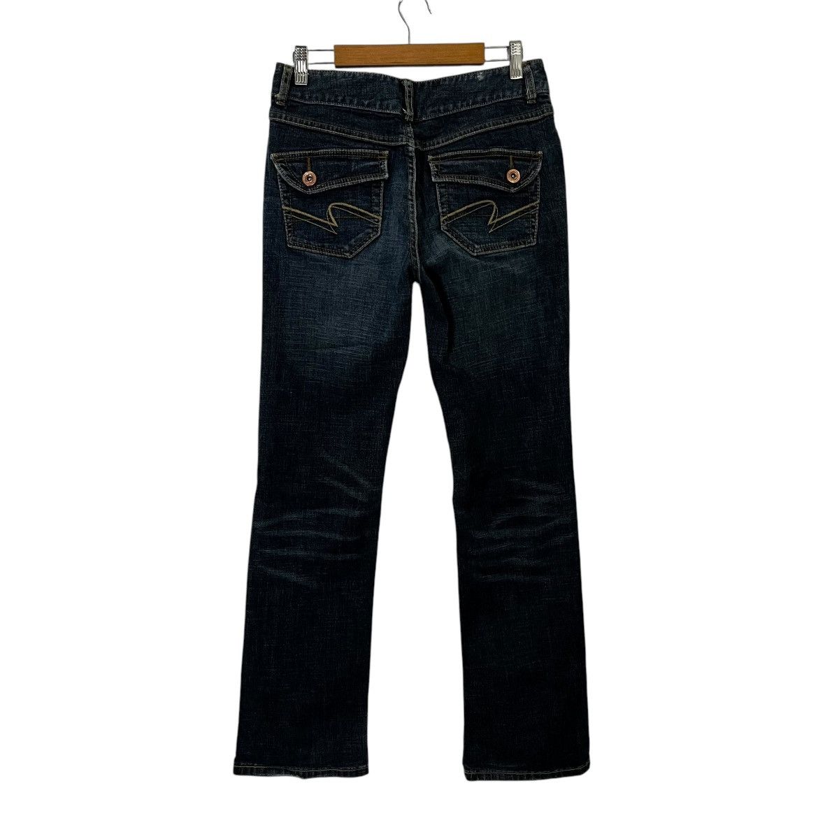 Japanese Brand Vintage Japanese Designer Little Distressed Denim Size 29" - 7 Thumbnail