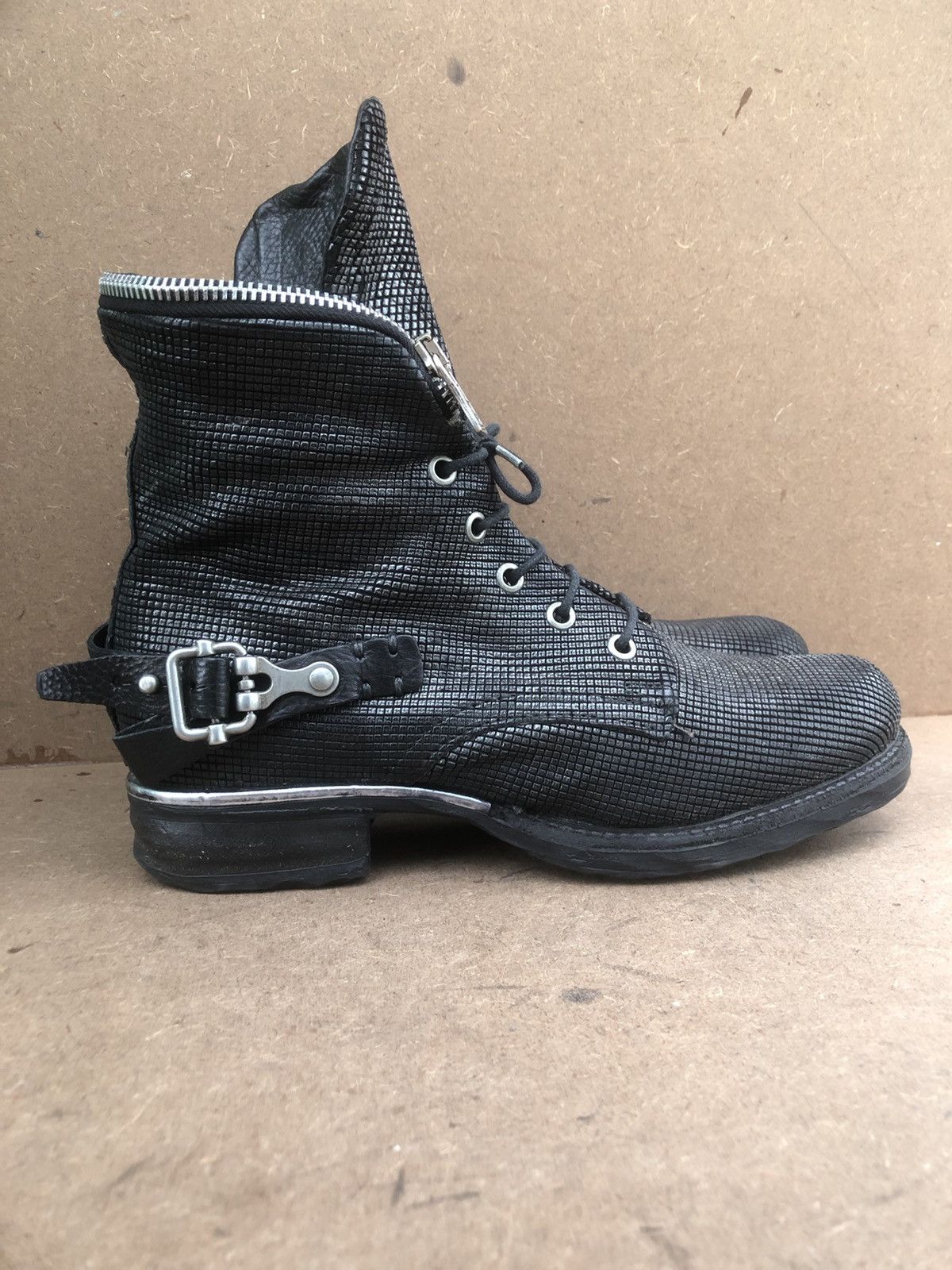 A.S.98 A.S 98 Black Calfskin Leather Women’s Boots Size 39 Size US 8.5 / IT 38.5 - 1 Thumbnail
