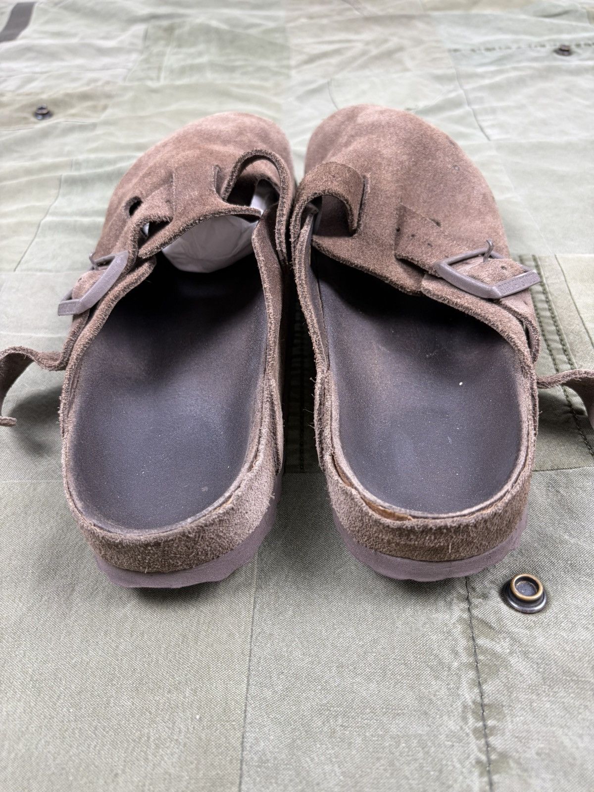 Birkenstock × Rick Owens Clog Suede Shoes Size US 8 / EU 41 - 5 Thumbnail