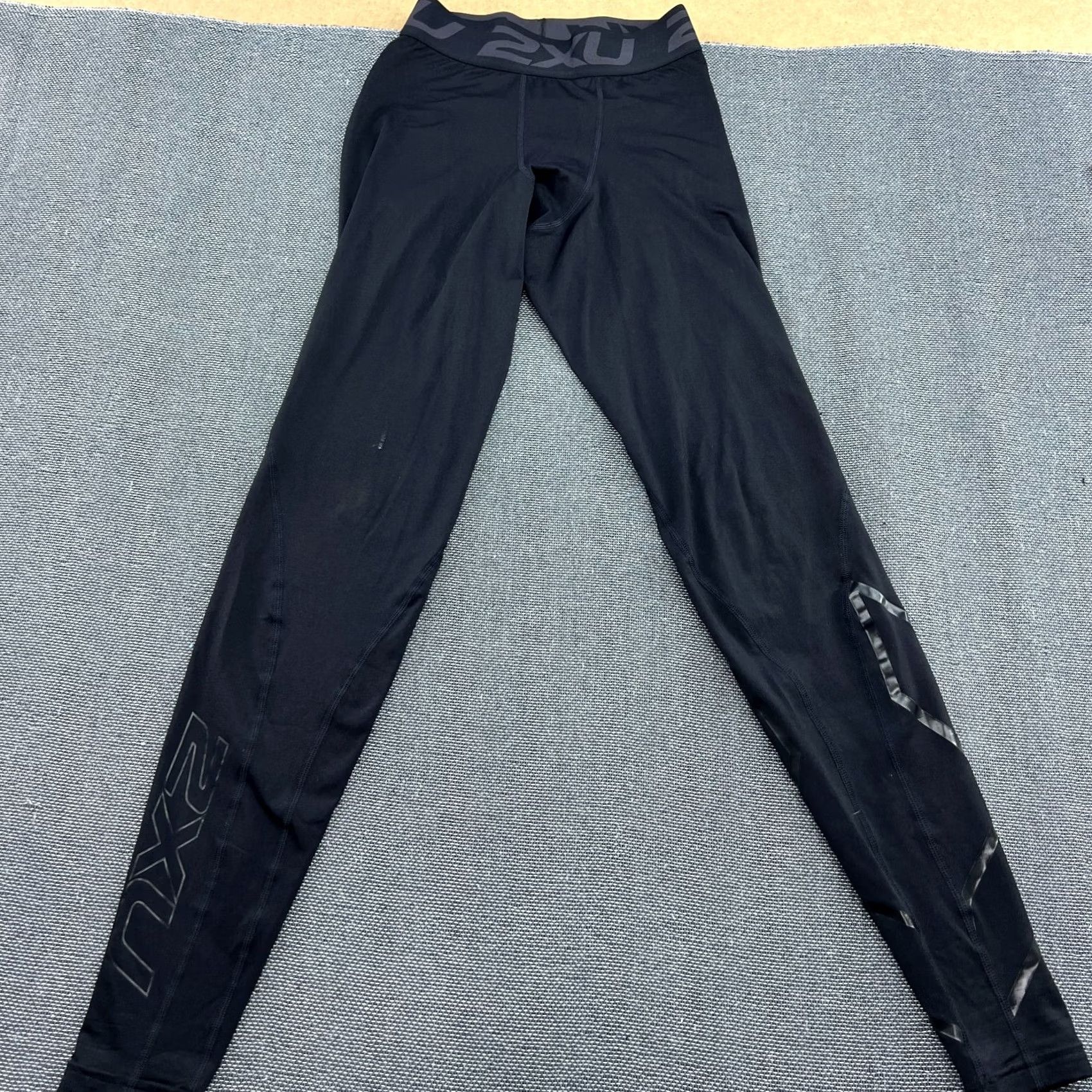 2XU 2XU Mens Compression Pants MT Sport Spandex Elite Black Tights Athletic Size US 31 - 2 Thumbnail