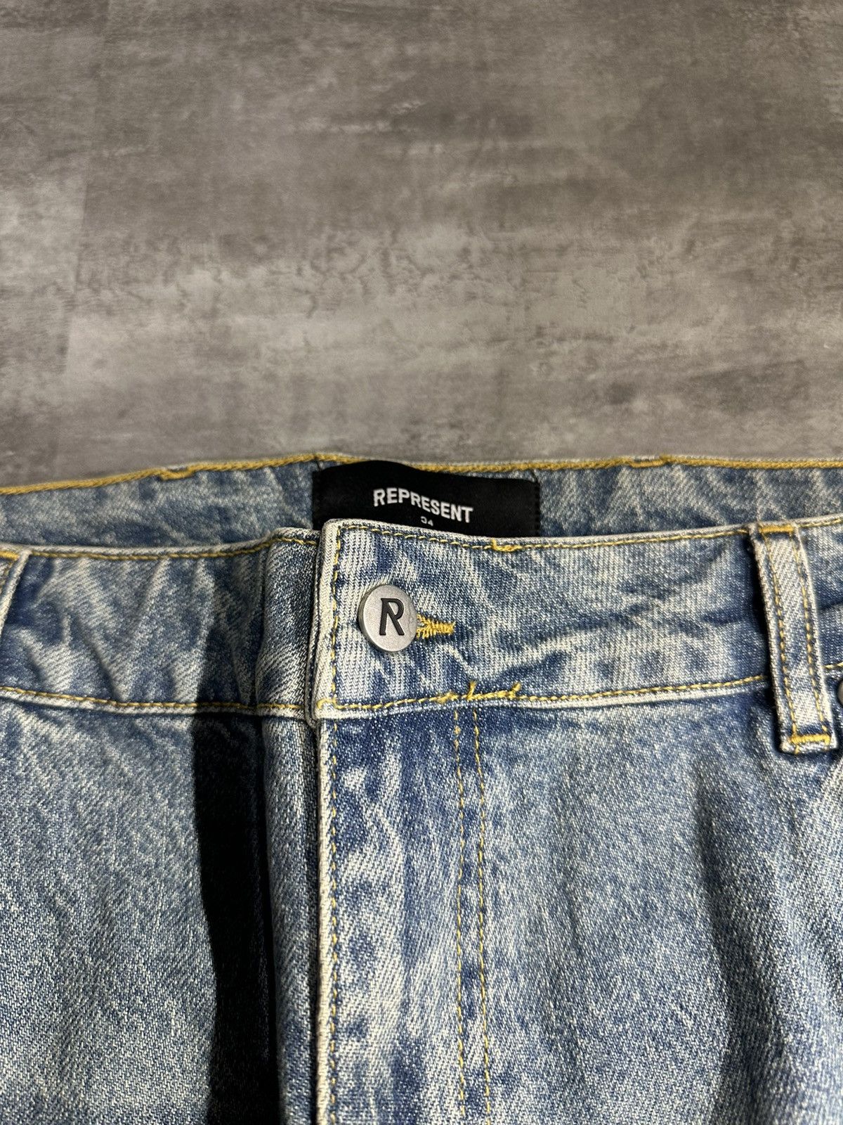 Represent Clo. Represent R3 Cargo Denim Jeans Size US 34 / EU 50 - 5 Thumbnail