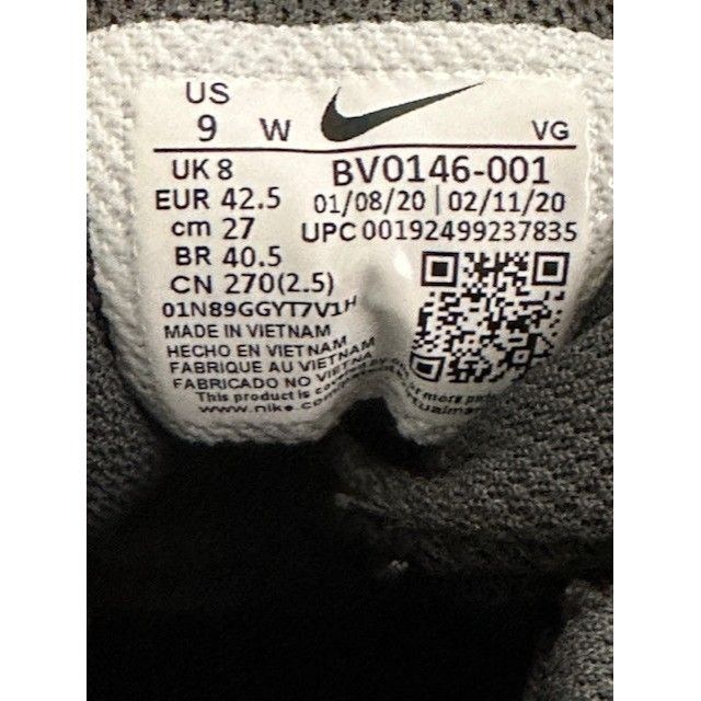 Nike Nike Alpha Menace Shark 2 BV0146-001 Black Football Cleats M Size US 9 / EU 42 - 7 Thumbnail