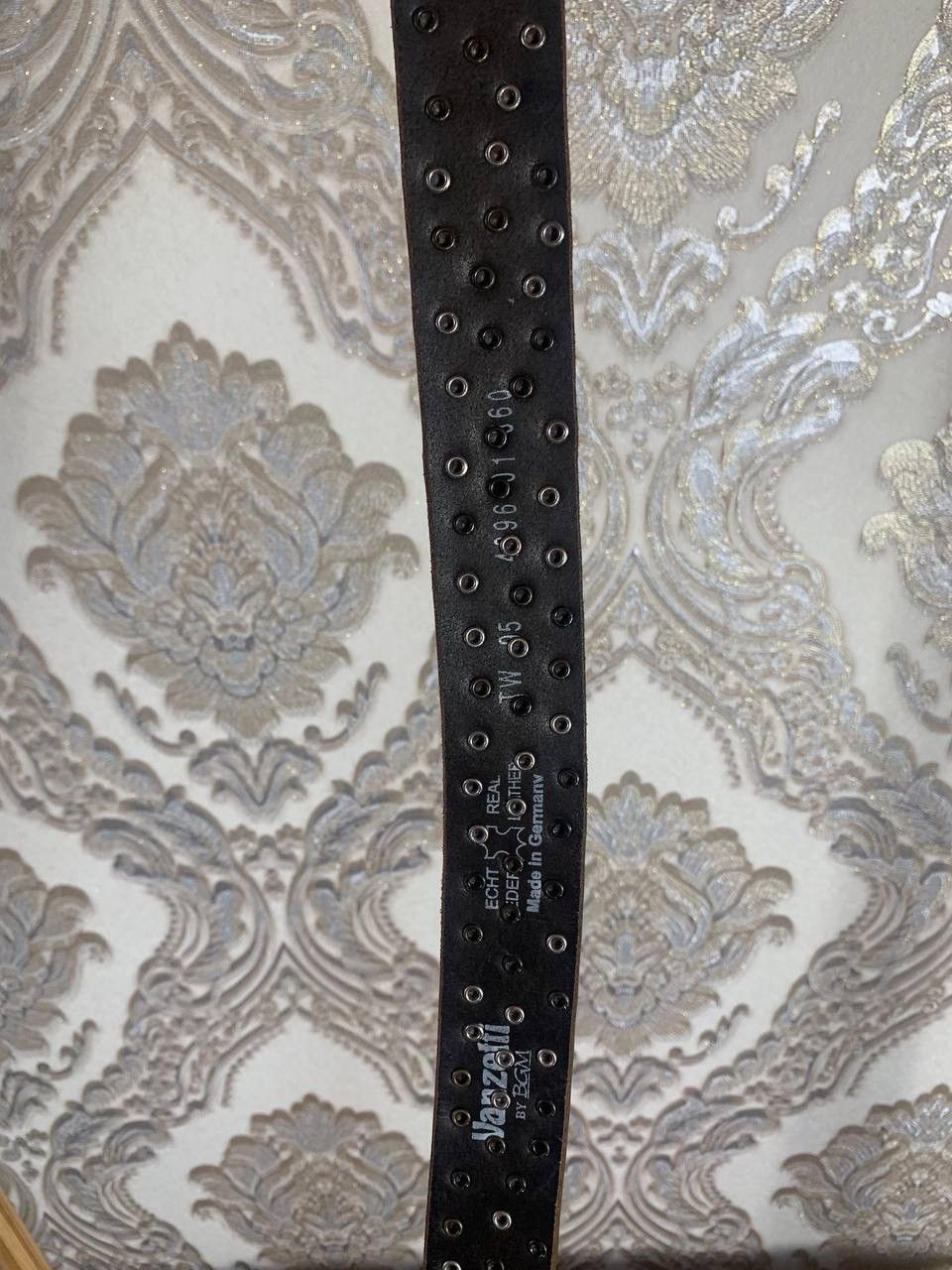 Japanese Brand VINTAGE AVANT-GARDE RETRO DESIGNER BELT LEATHER METAL 90s Size ONE SIZE - 7 Thumbnail