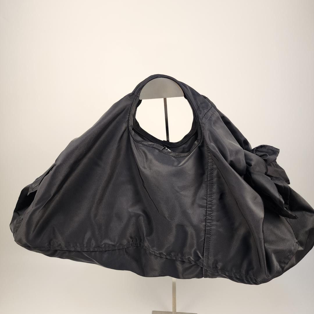 Comme des Garcons × Comme des Garcons Black Side Tie Nylon Tote Bag Size ONE SIZE - 2 Thumbnail