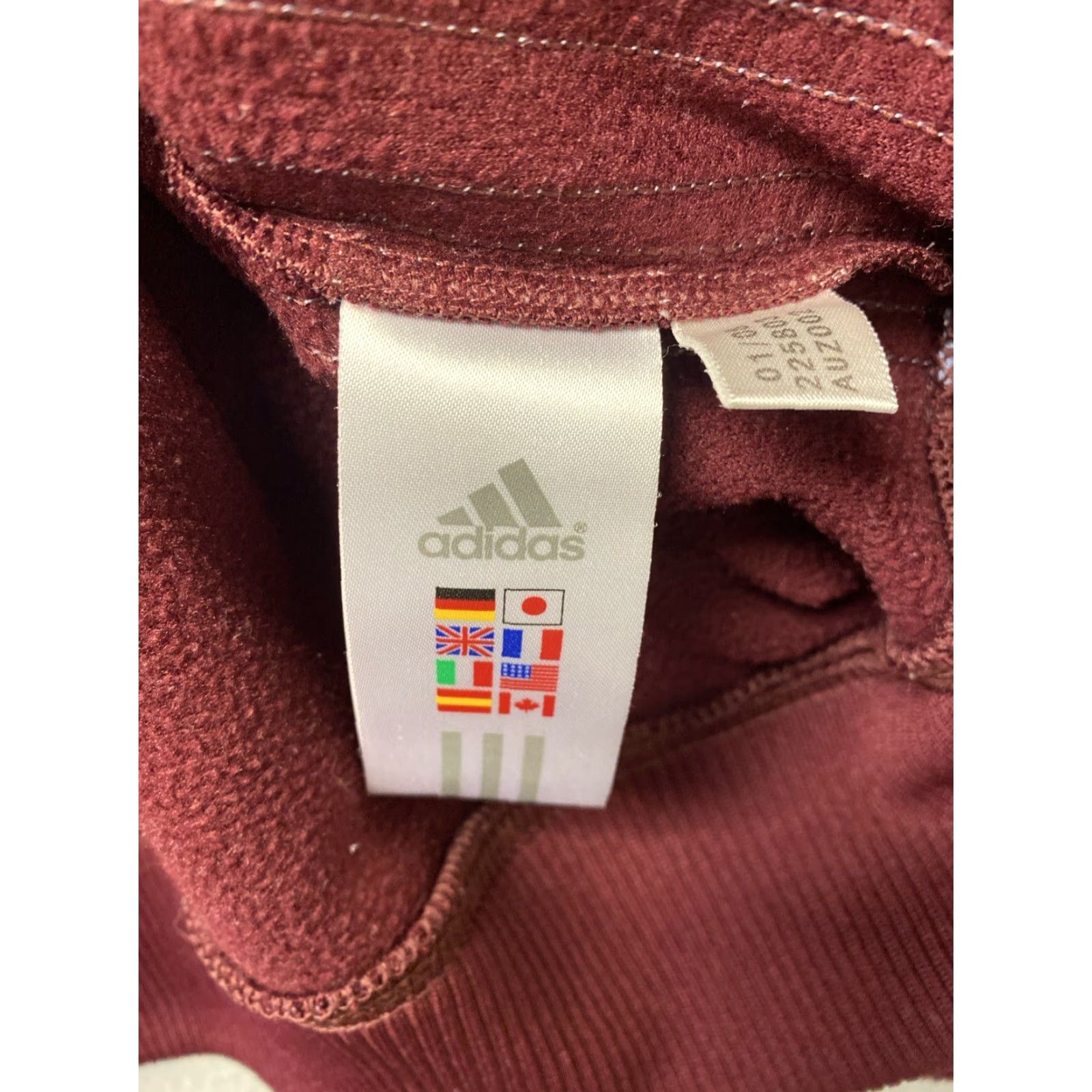 Adidas Adidas Colorado Rapids Sweatshirt L Maroon Crew Neck Fleece Soccer/MLS/Football Pullover Men Size US L / EU 52-54 / 3 - 6 Thumbnail
