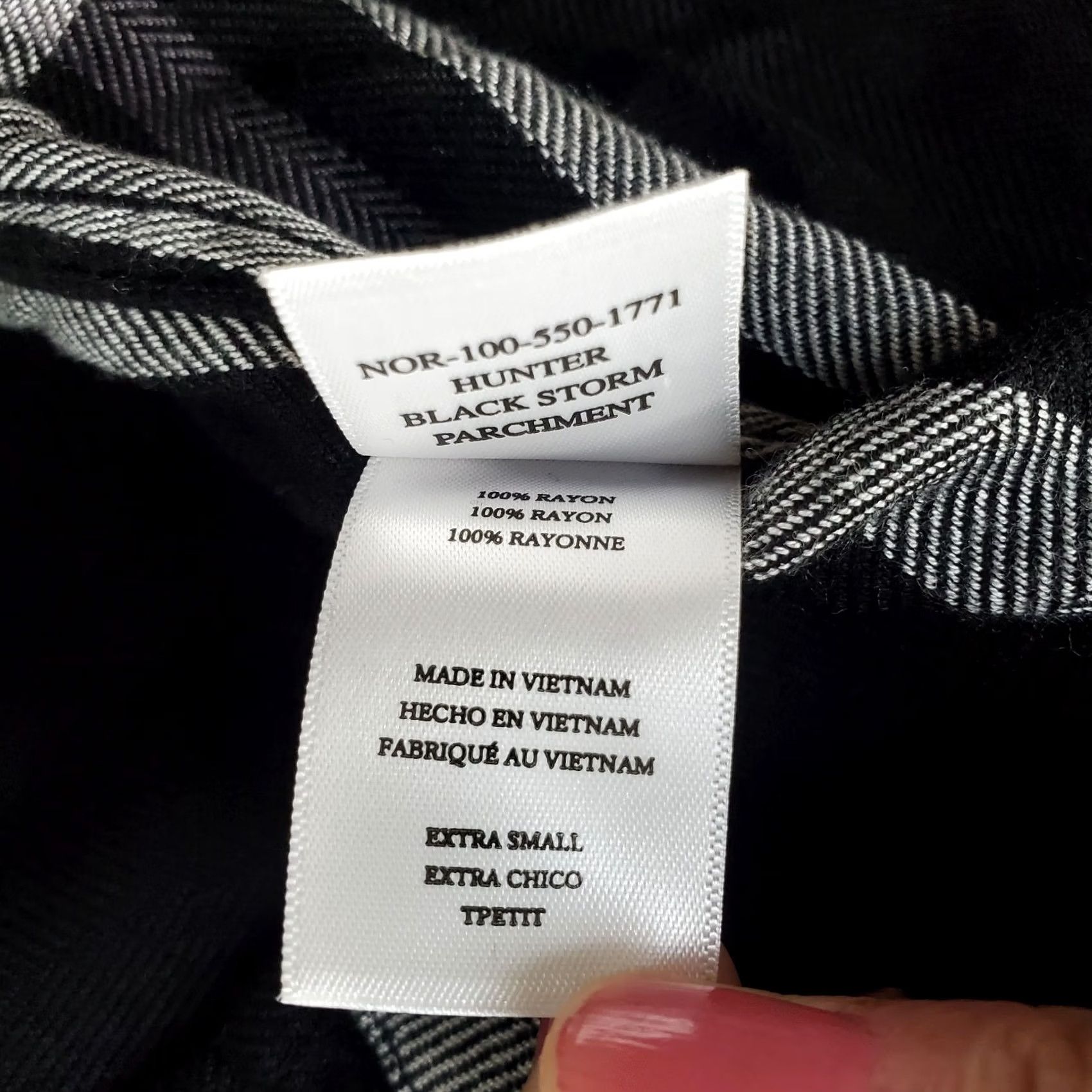 Rails Rails Women's XS Multi Plaid Pocket Button Up Shirt Size XS / US 0-2 / IT 36-38 - 7 Thumbnail
