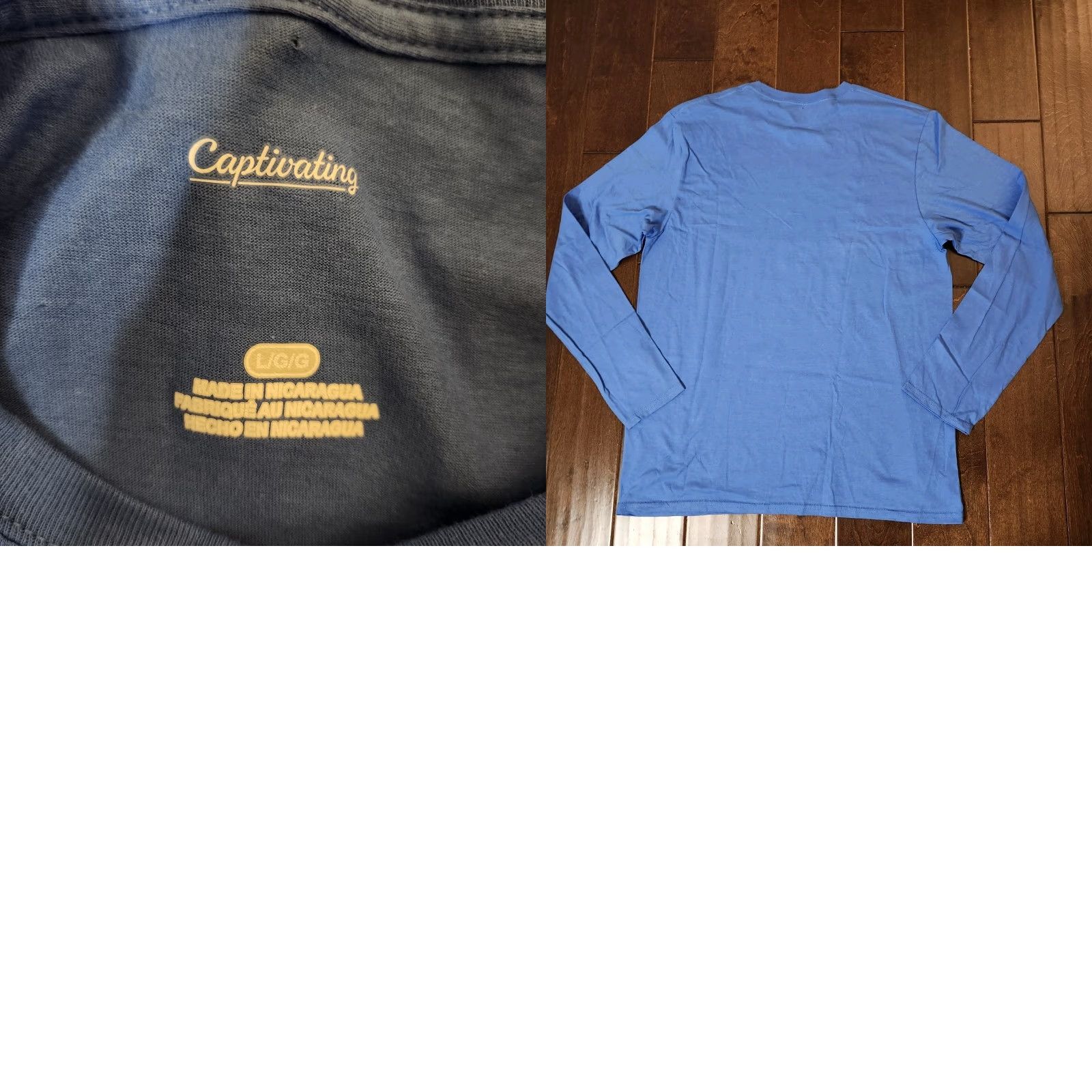 Vintage VINTAGE Captivating UCLA Bruins Football Shirt Men's L Blue Crewneck Long Sleeve Size US L / EU 52-54 / 3 - 9 Thumbnail