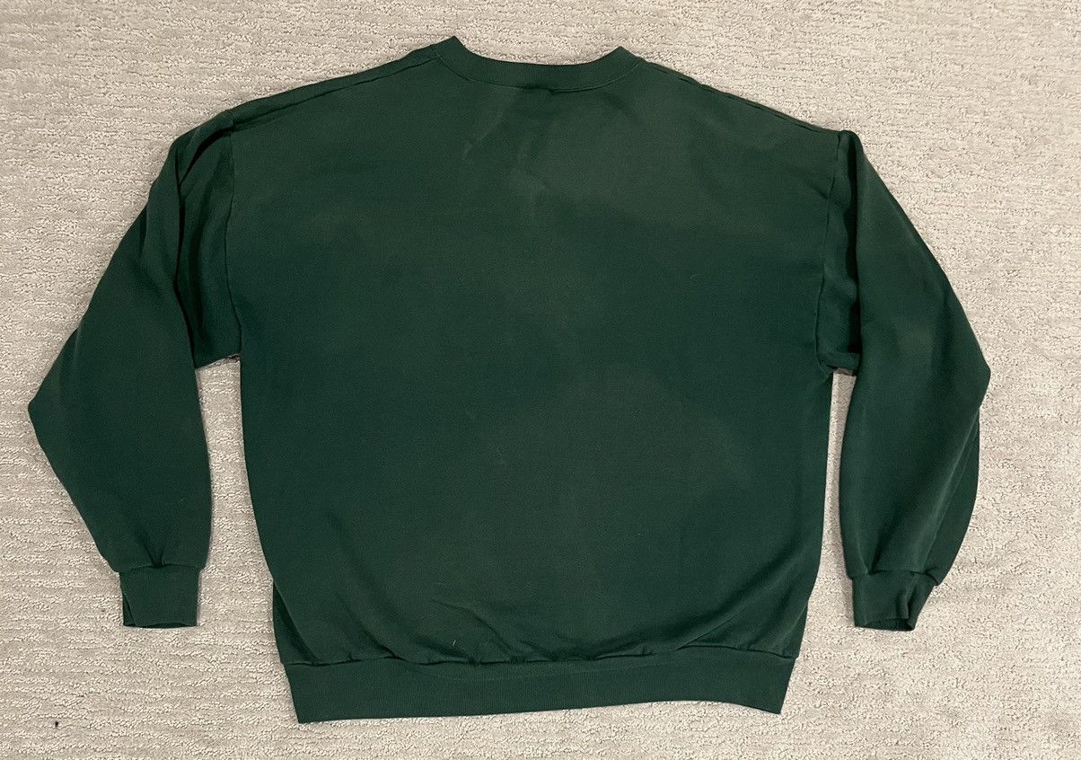 Vintage Vintage Forest Green Crewneck Size US XL / EU 56 / 4 - 2 Thumbnail