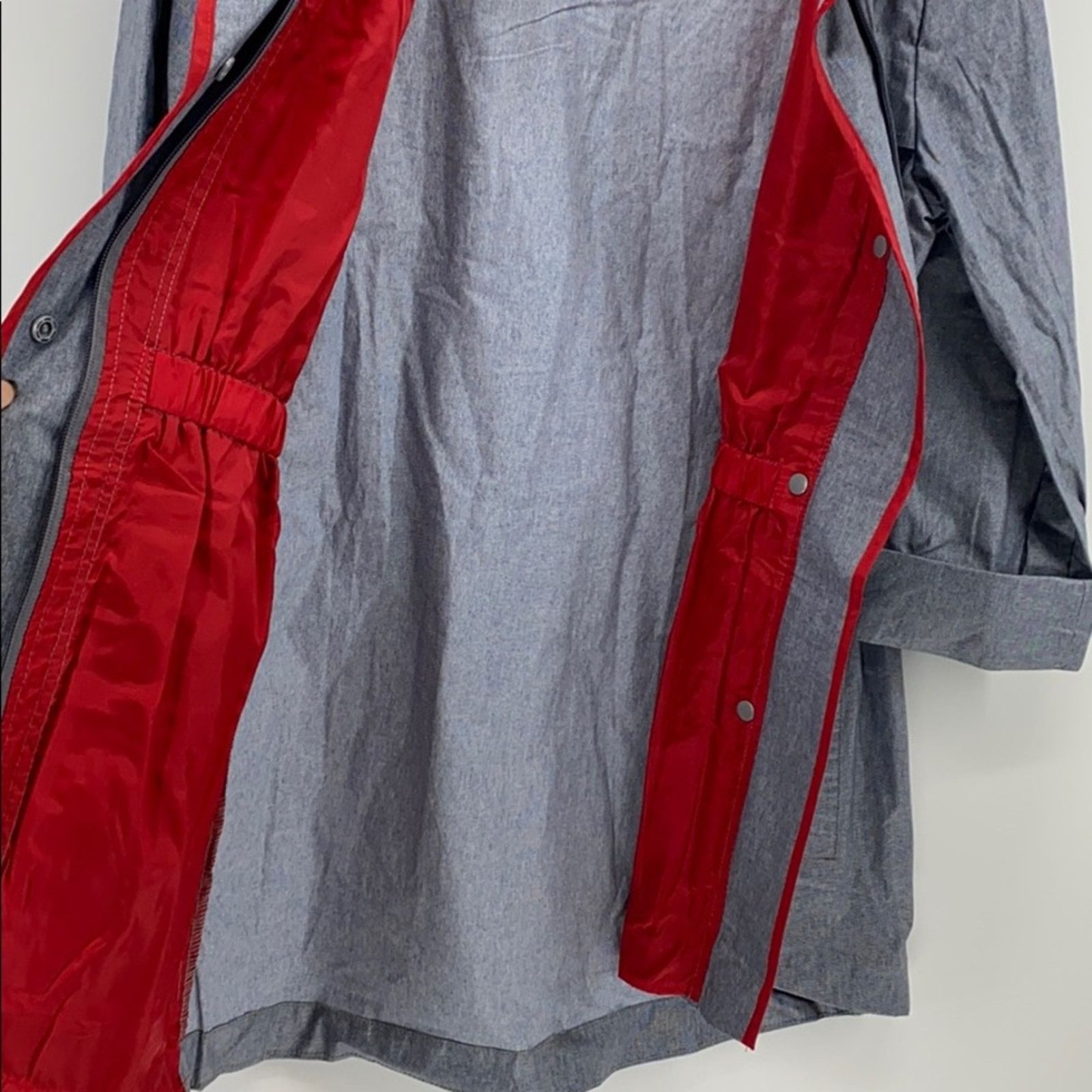 Anthropologie Luii Anthropologie Water Resistant Chambray Zip jacket S Size S / US 4 / IT 40 - 6 Thumbnail