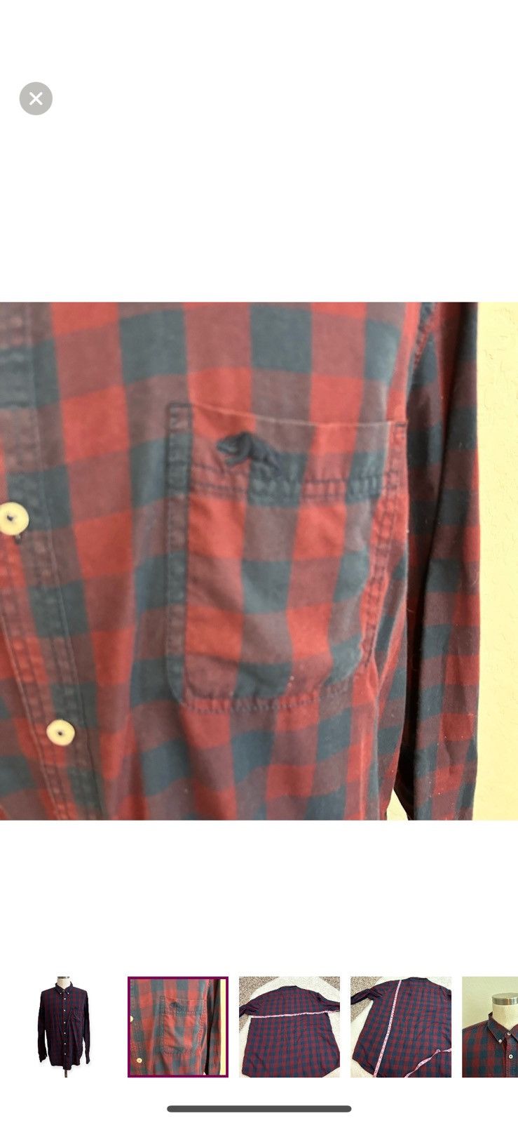 American Rag American rag xl plaid button down shirt Size US XL / EU 56 / 4 - 4 Thumbnail