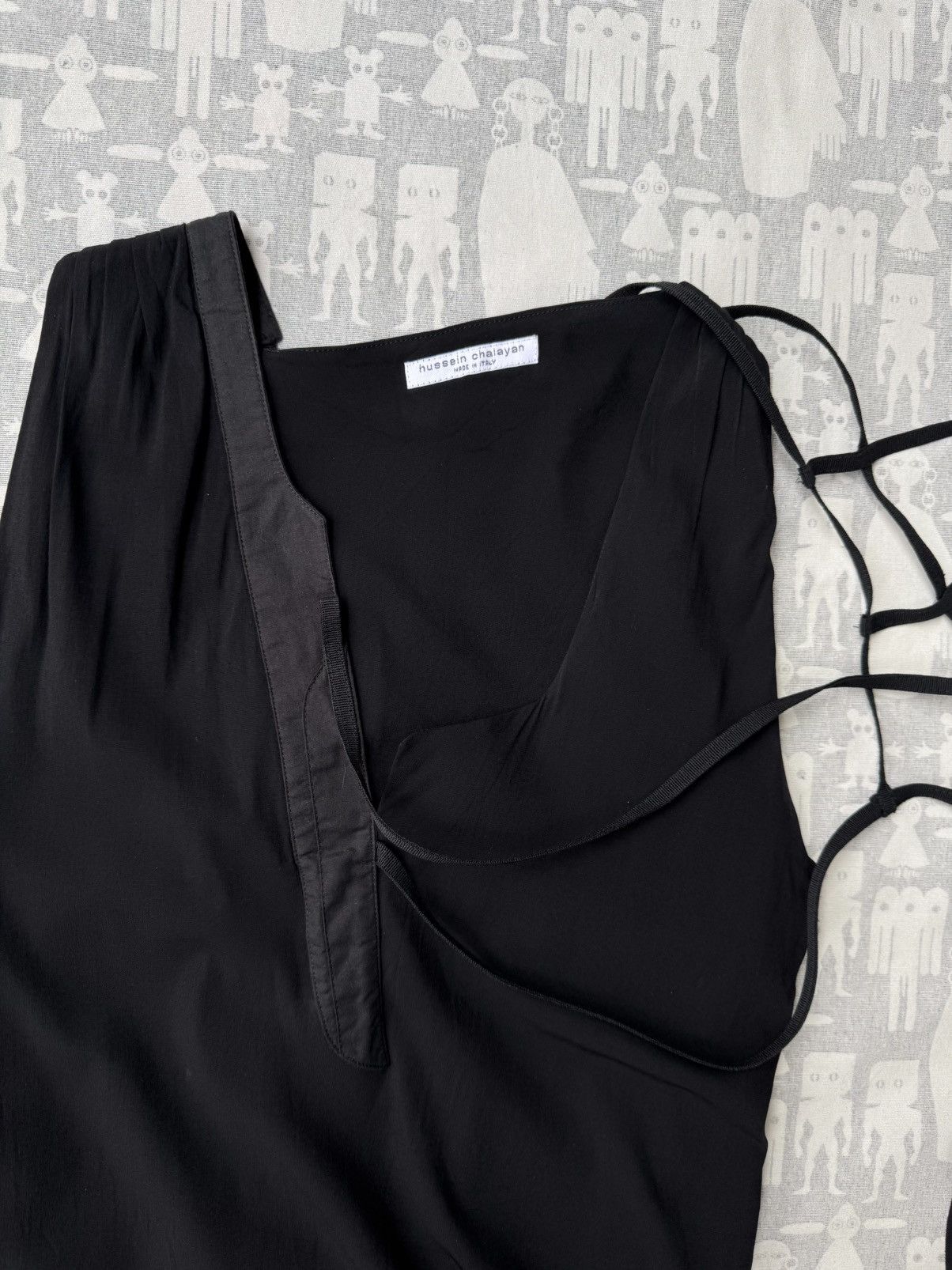 Hussein Chalayan Hussein Chalayan AW02 Asymmetrical Cage Straps Dress Size M / US 6-8 / IT 42-44 - 2 Thumbnail