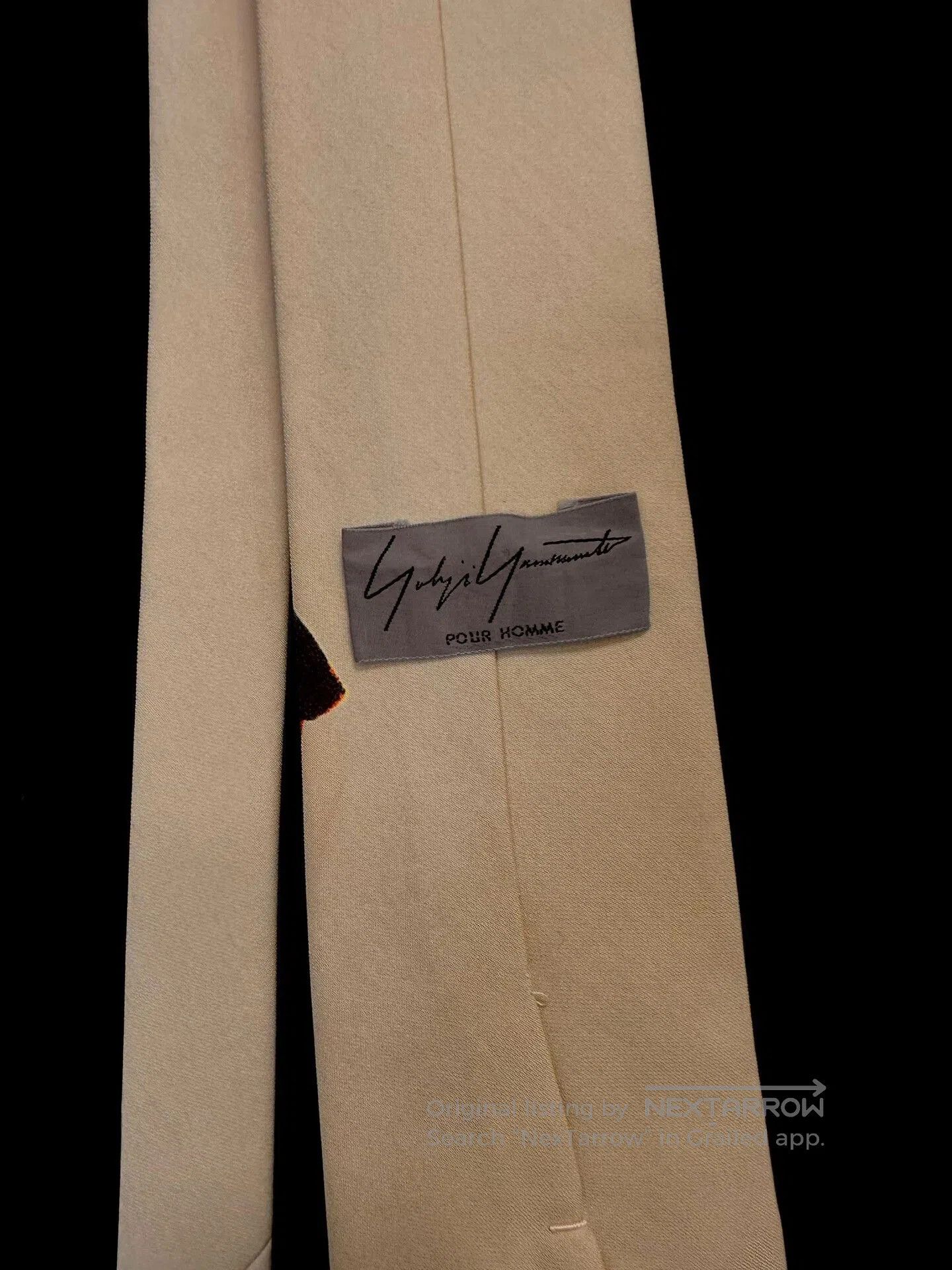 Yohji Yamamoto yohji yamamoto 91aw graphic necktie. Size ONE SIZE - 3 Thumbnail