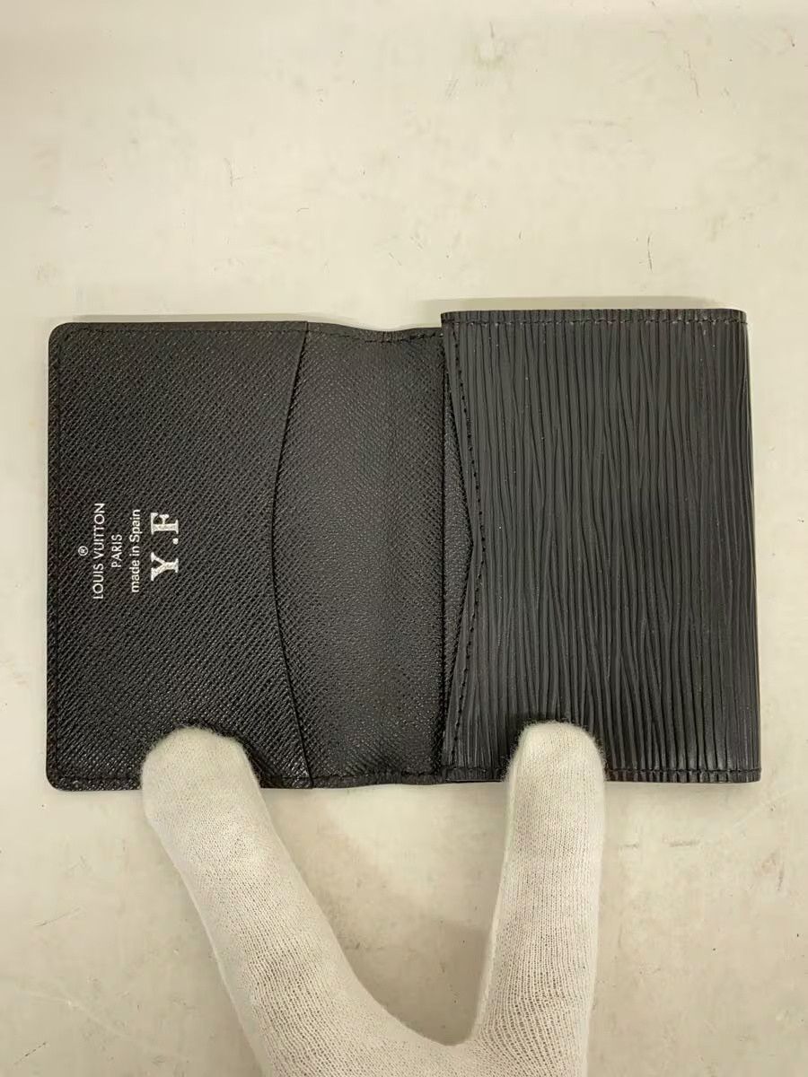 Louis Vuitton Louis Vuitton Epi Envelope Carte de Visite Black Size ONE SIZE - 4 Thumbnail