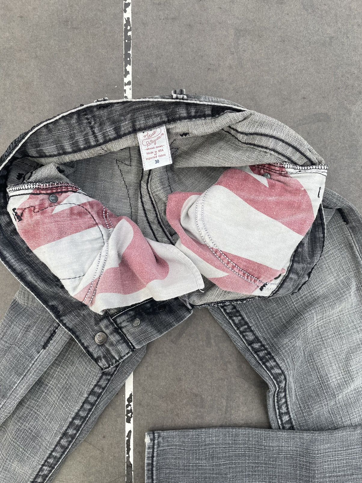 True Religion × Vintage True Religion Vintage y2k Made in USA Jeans Size US 30 / EU 46 - 12 Thumbnail