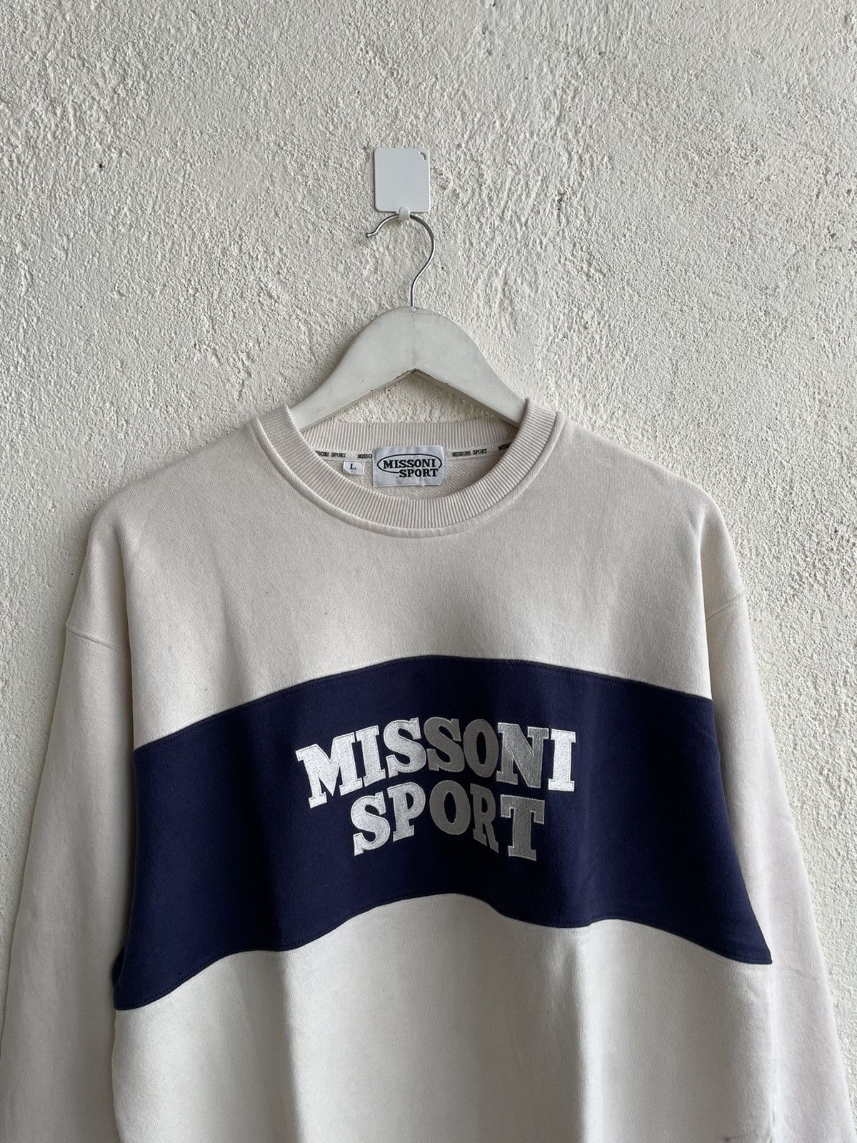 Missoni × Vintage 2000s Missoni Embroidery sweatshirt Size US L / EU 52-54 / 3 - 2 Thumbnail