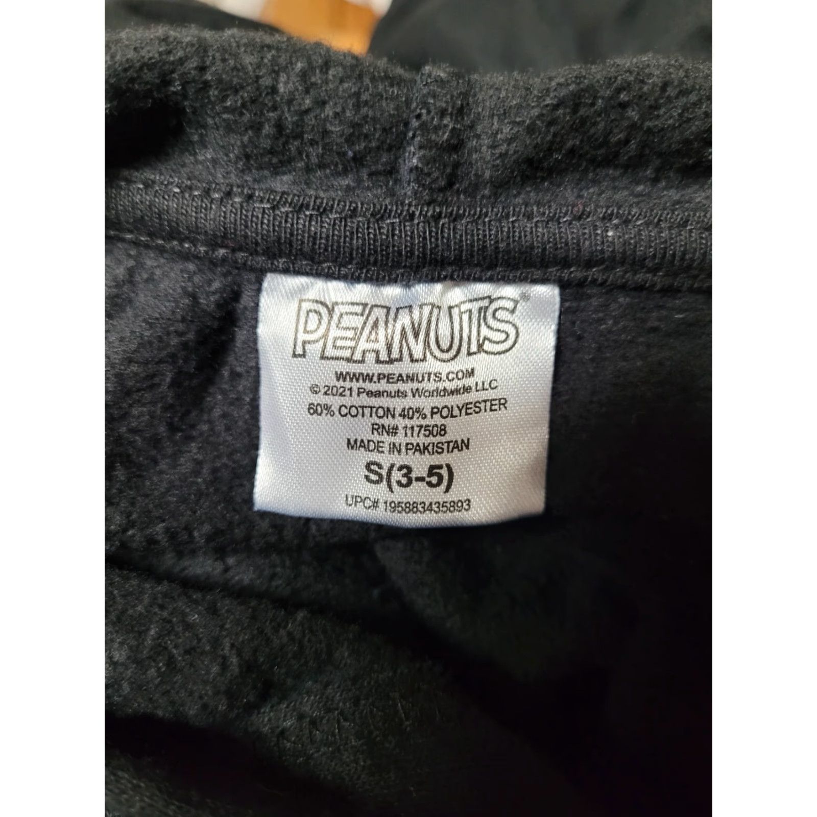 Peanuts Womens Peanuts Halloween Hoodie Sweatshirt Small 3-5 Nice Schulz 2021 Size S / US 4 / IT 40 - 3 Thumbnail