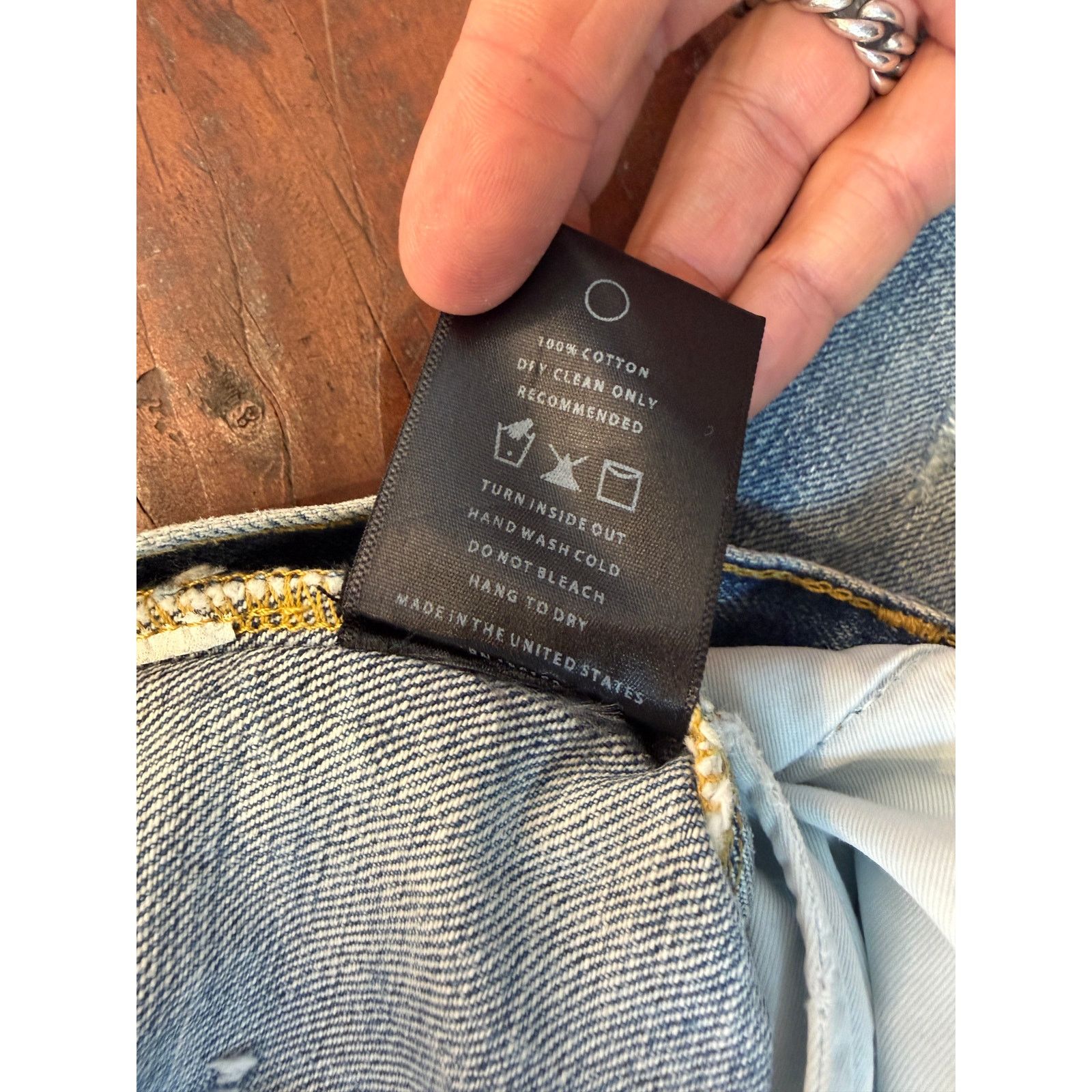 Fear of God Fear of God 4th Collection Second Batch Vintage Denim Jeans Size US 36 / EU 52 - 10 Thumbnail
