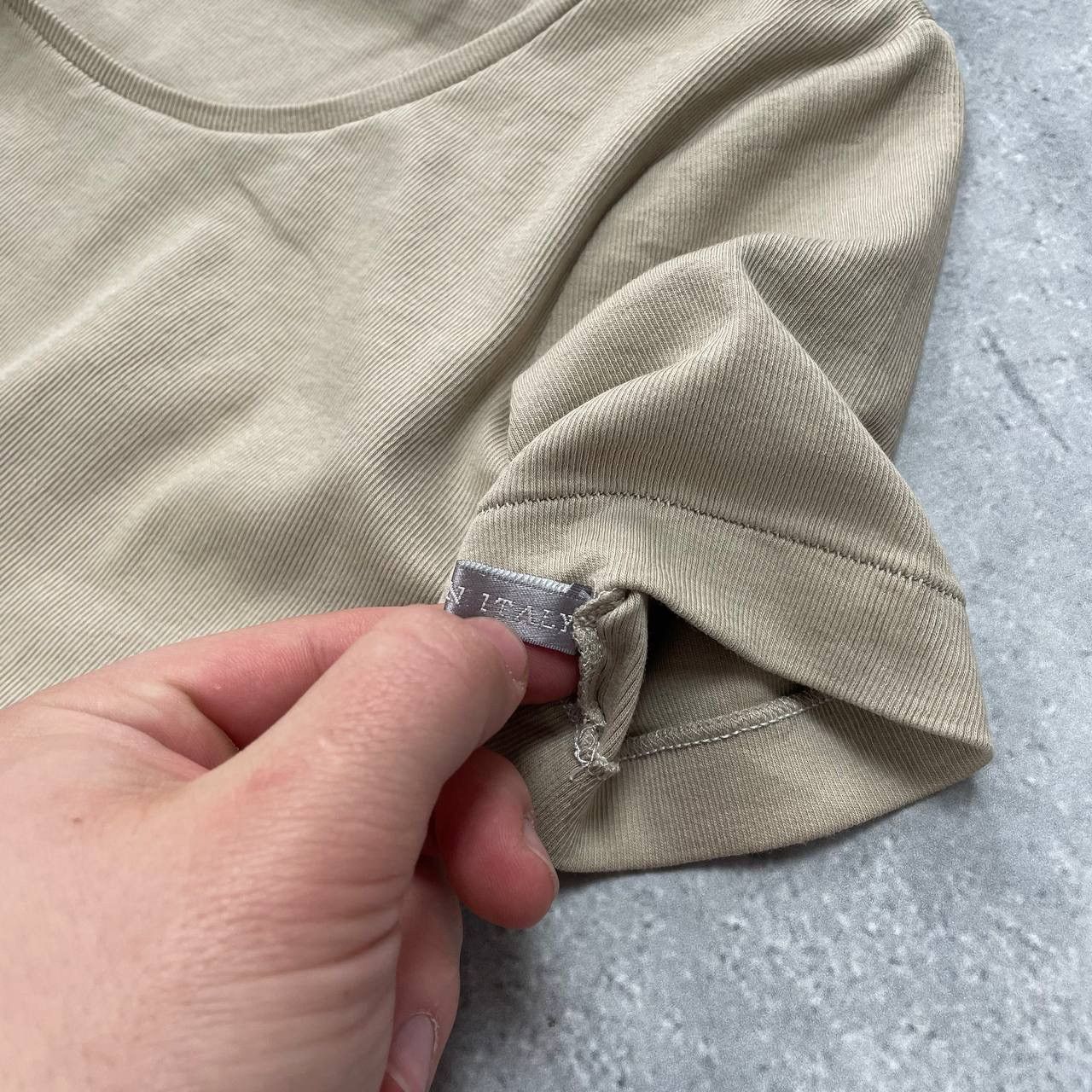 Other Lorena Antoniazzi Scoop Neck T Shirt Women’s Beige Size 44 Size M / US 6-8 / IT 42-44 - 9 Thumbnail