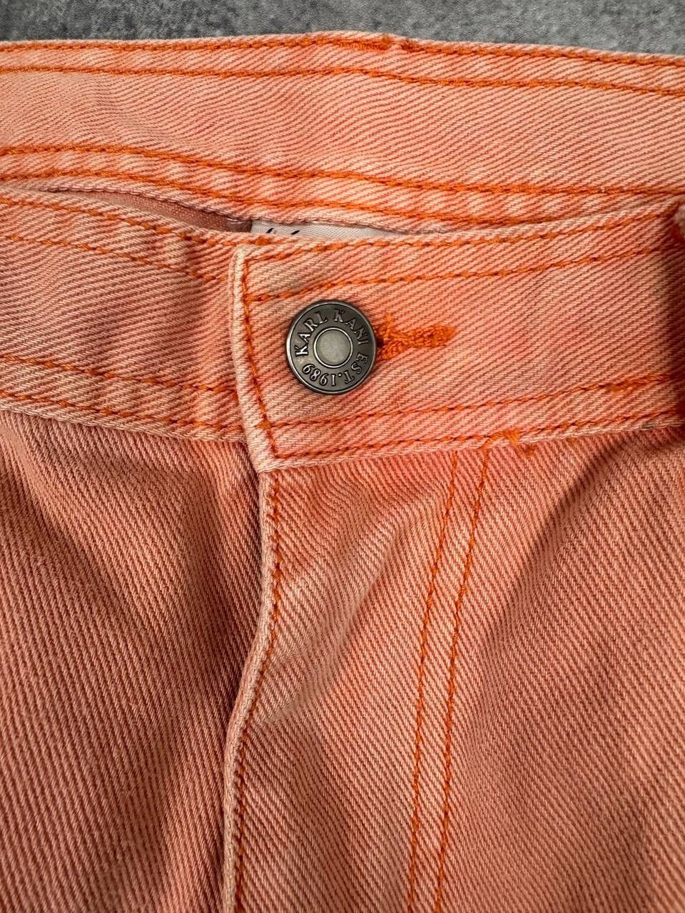 Karl Kani Karl Kani Men Orange Carpenter Denim Jeans Baggy Size L Size US 37 - 10 Thumbnail