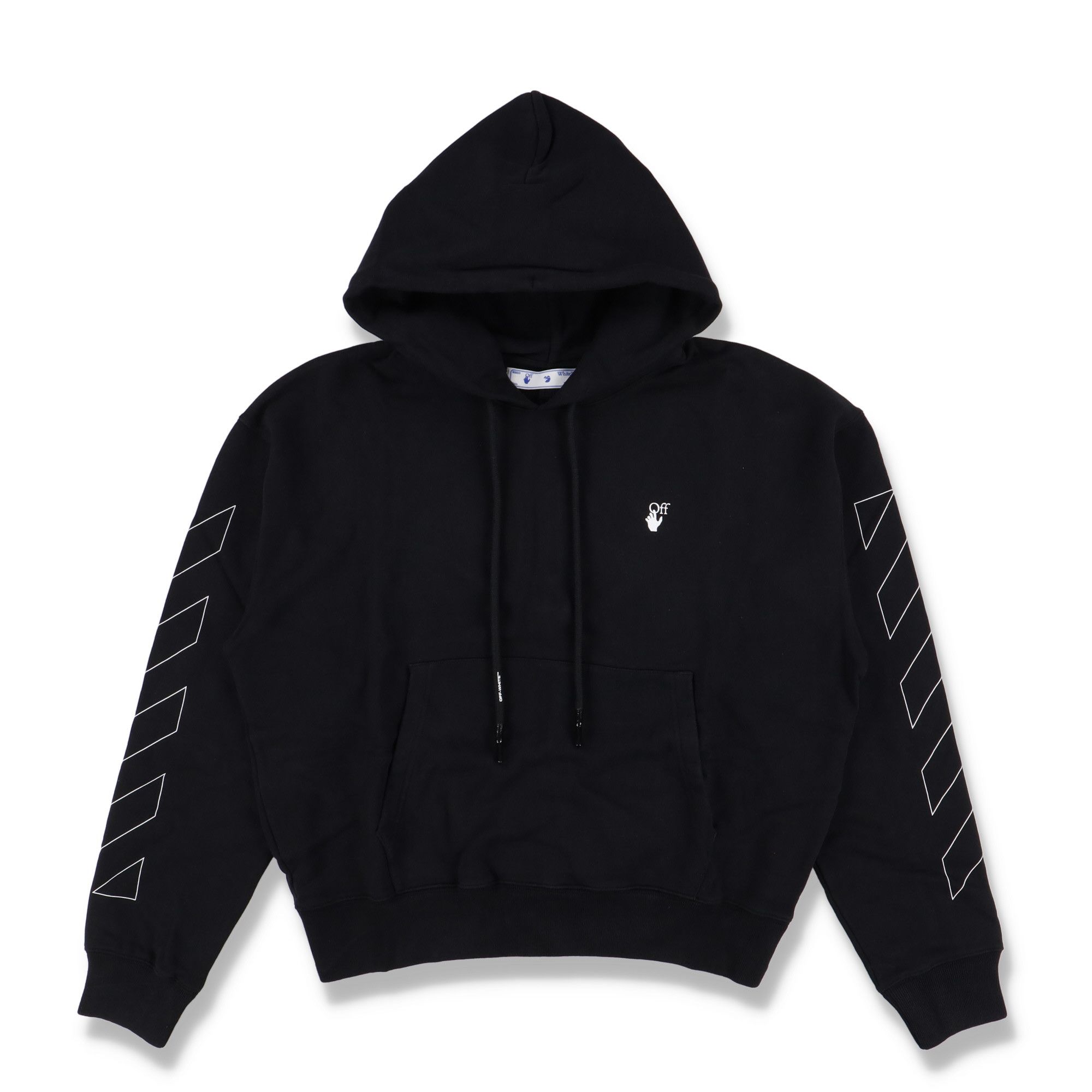 Off-White Black Lunar New Year Arrows Diag Oversized Hoodie Size L / US 10 / IT 46 - 4 Thumbnail